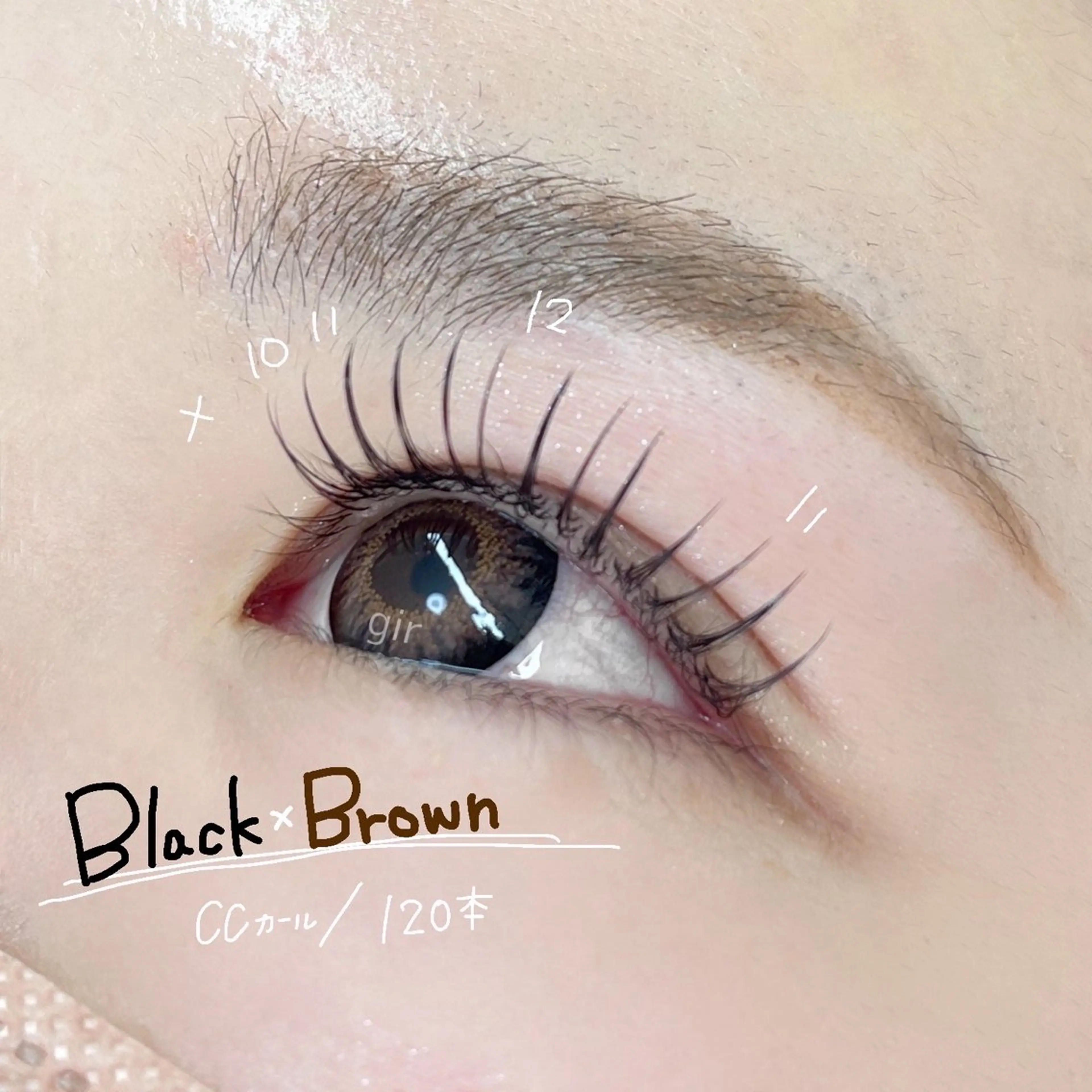 マツエク・マツパ マツエク gir 【ジル】のマツエク・マツパデザイン