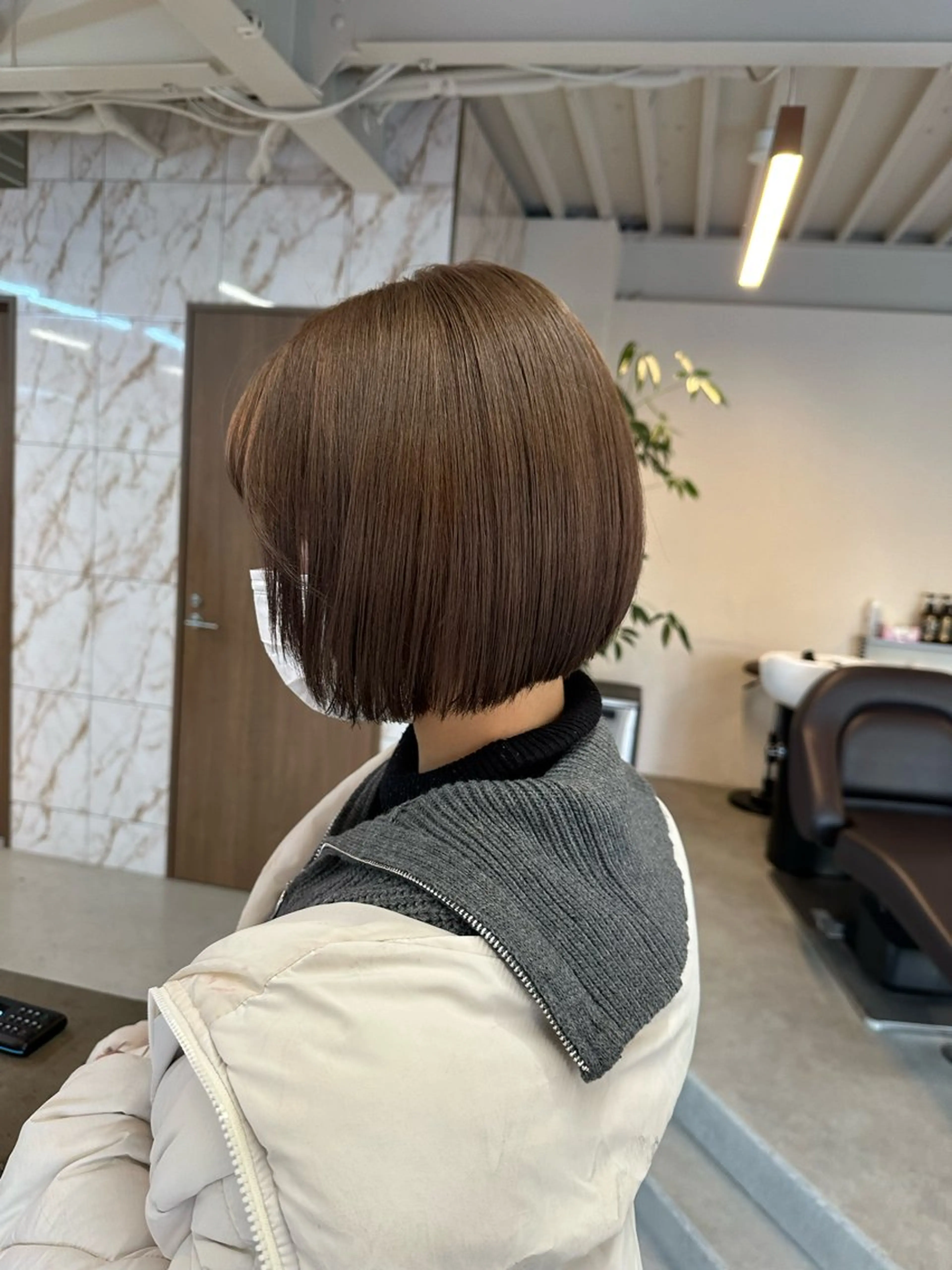 ショート カラー ハイトーン×似合わせ 🌱中川慎之介のヘアスタイル