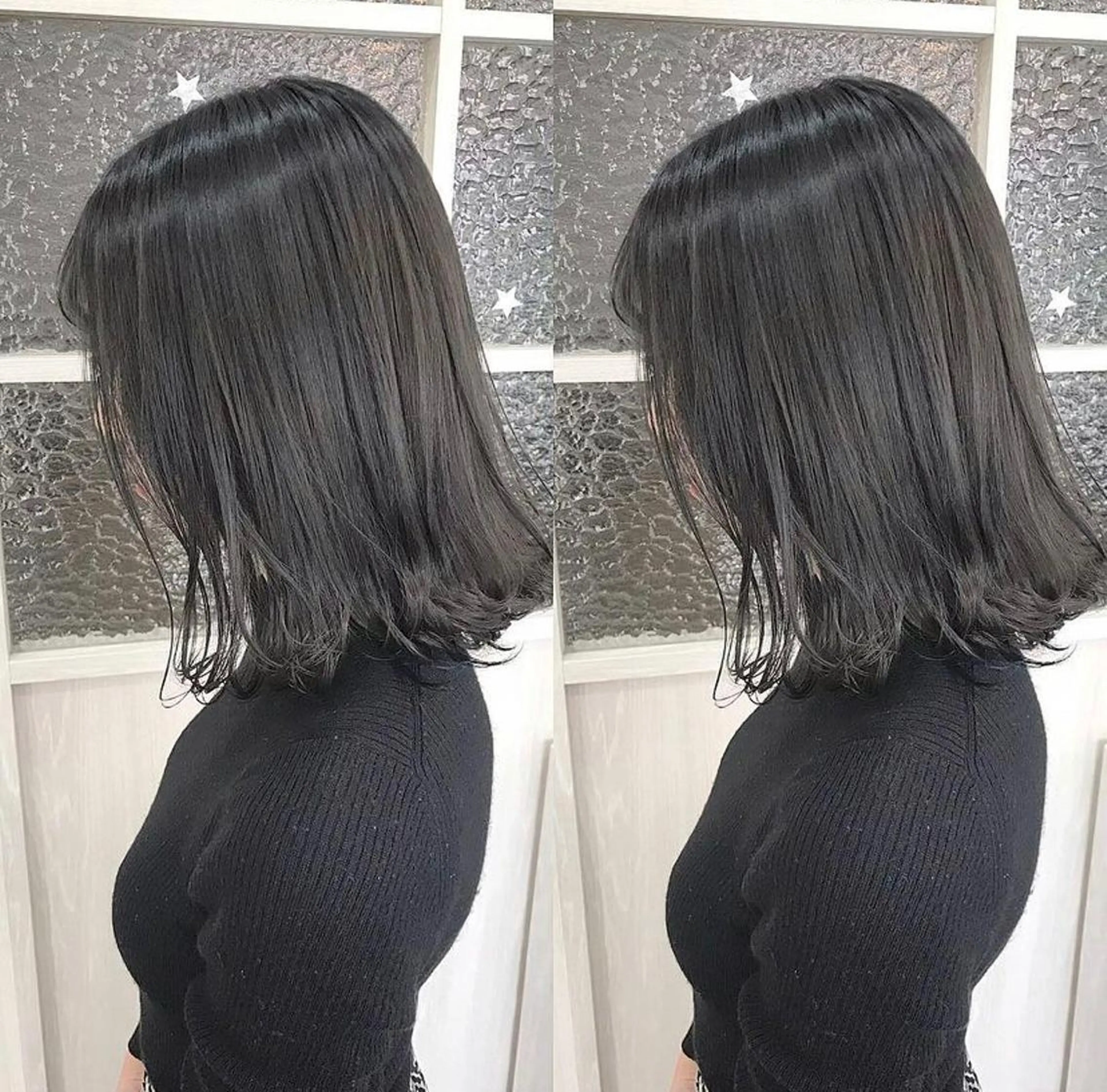 ミディアム 縮毛矯正/髪質改善/ HARUのヘアスタイル