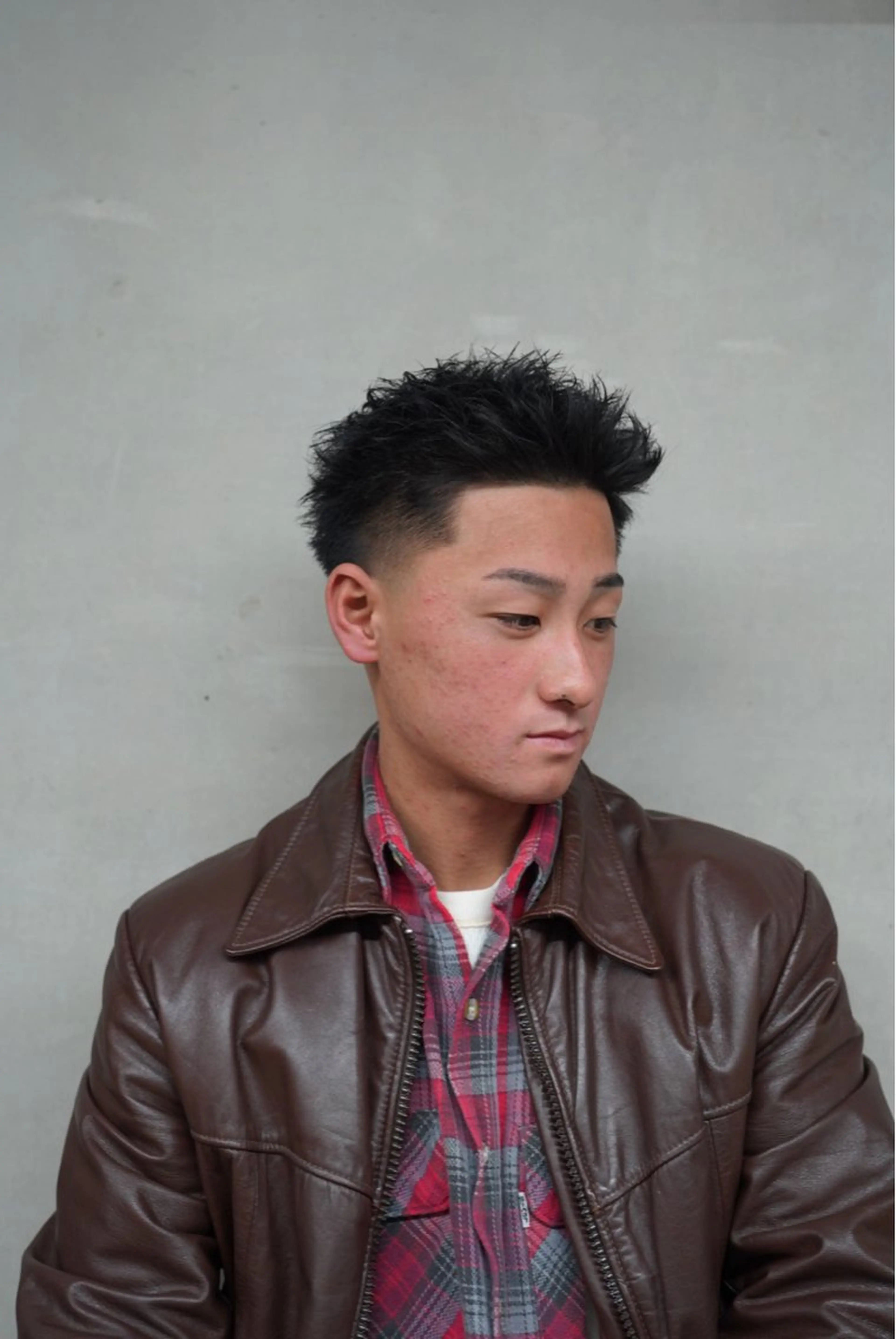 メンズ カット ヘアセット 関 晃哉のヘアスタイル