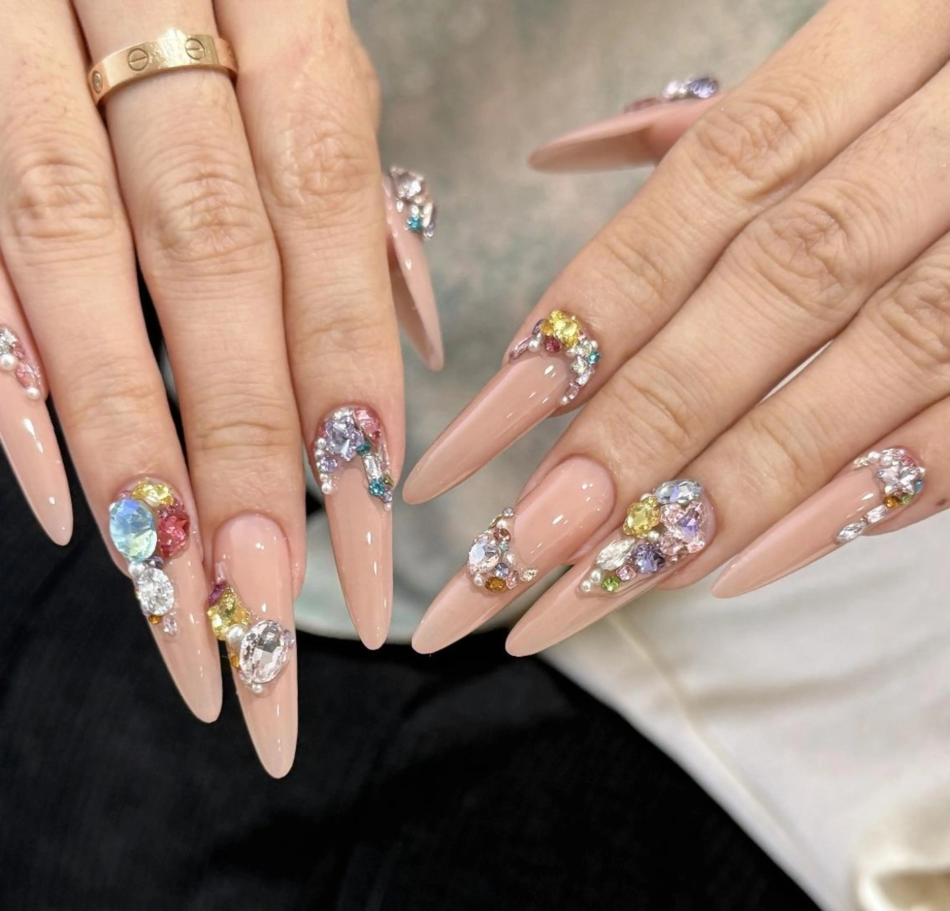 ネイル ハンドネイル ハンドケア 🍑 momo_nailのネイルデザイン