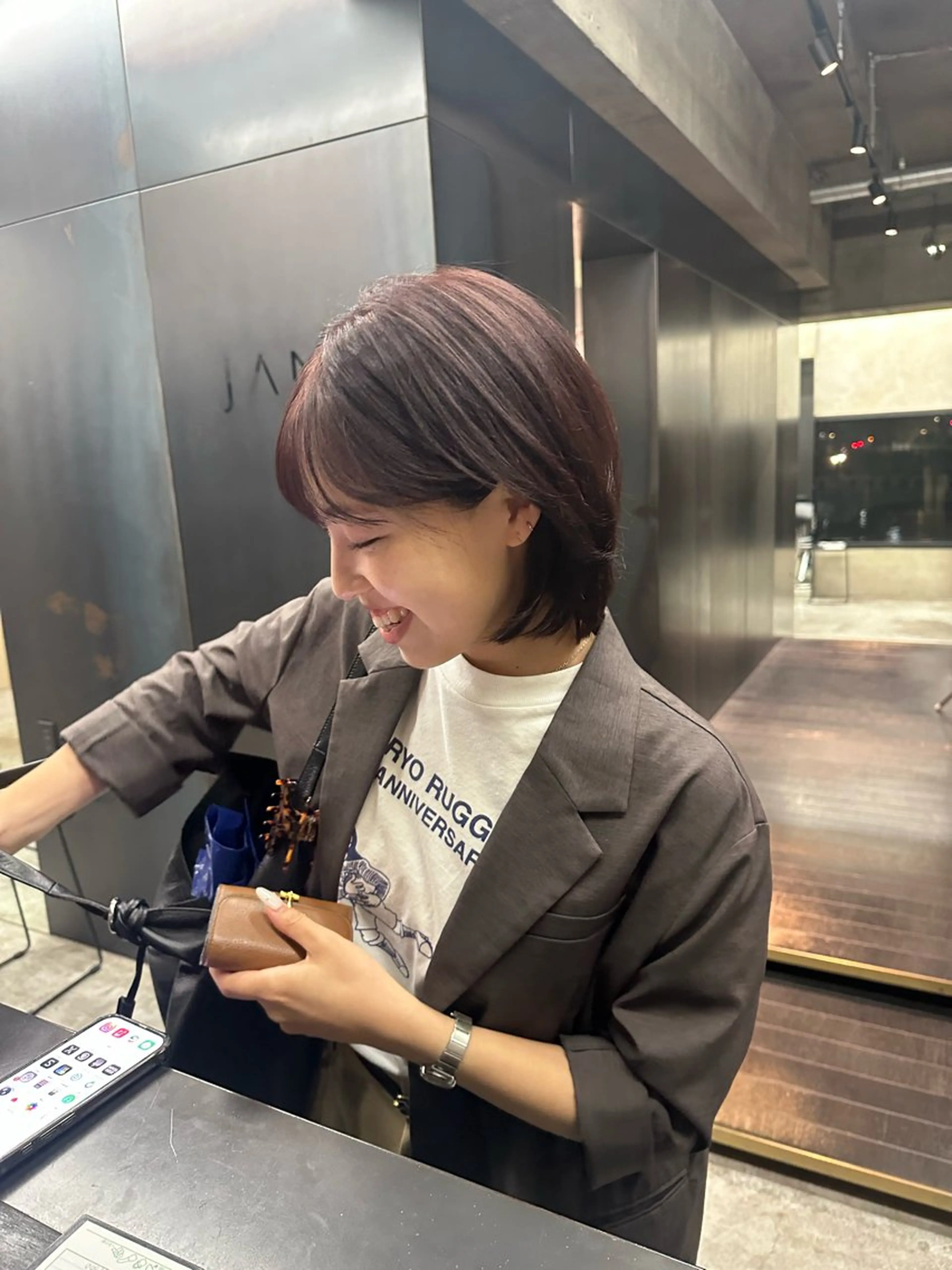 ショート 西 美羽のヘアスタイル
