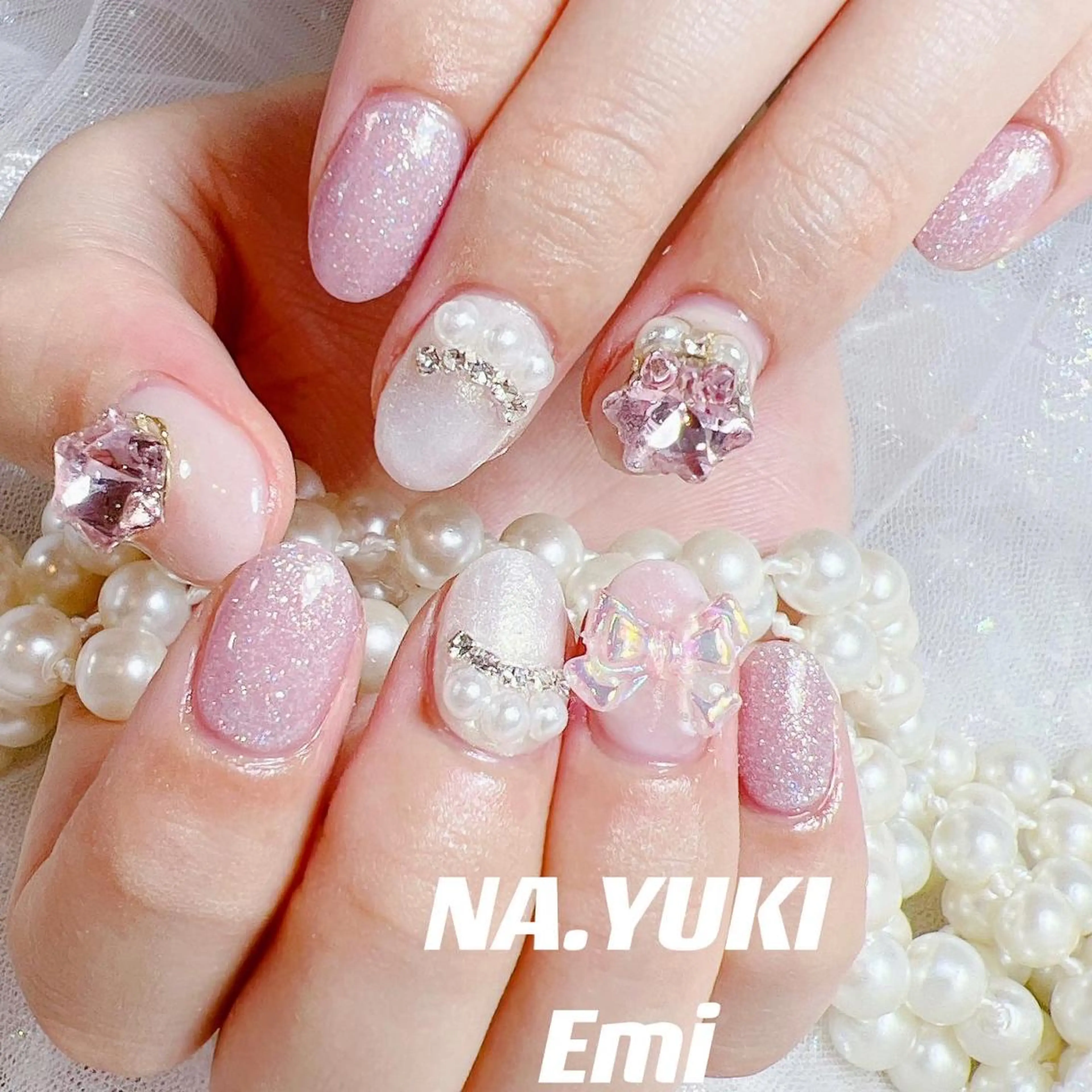 ネイル ハンドネイル ハンドケア YUKI 💗 渋谷店のネイルデザイン