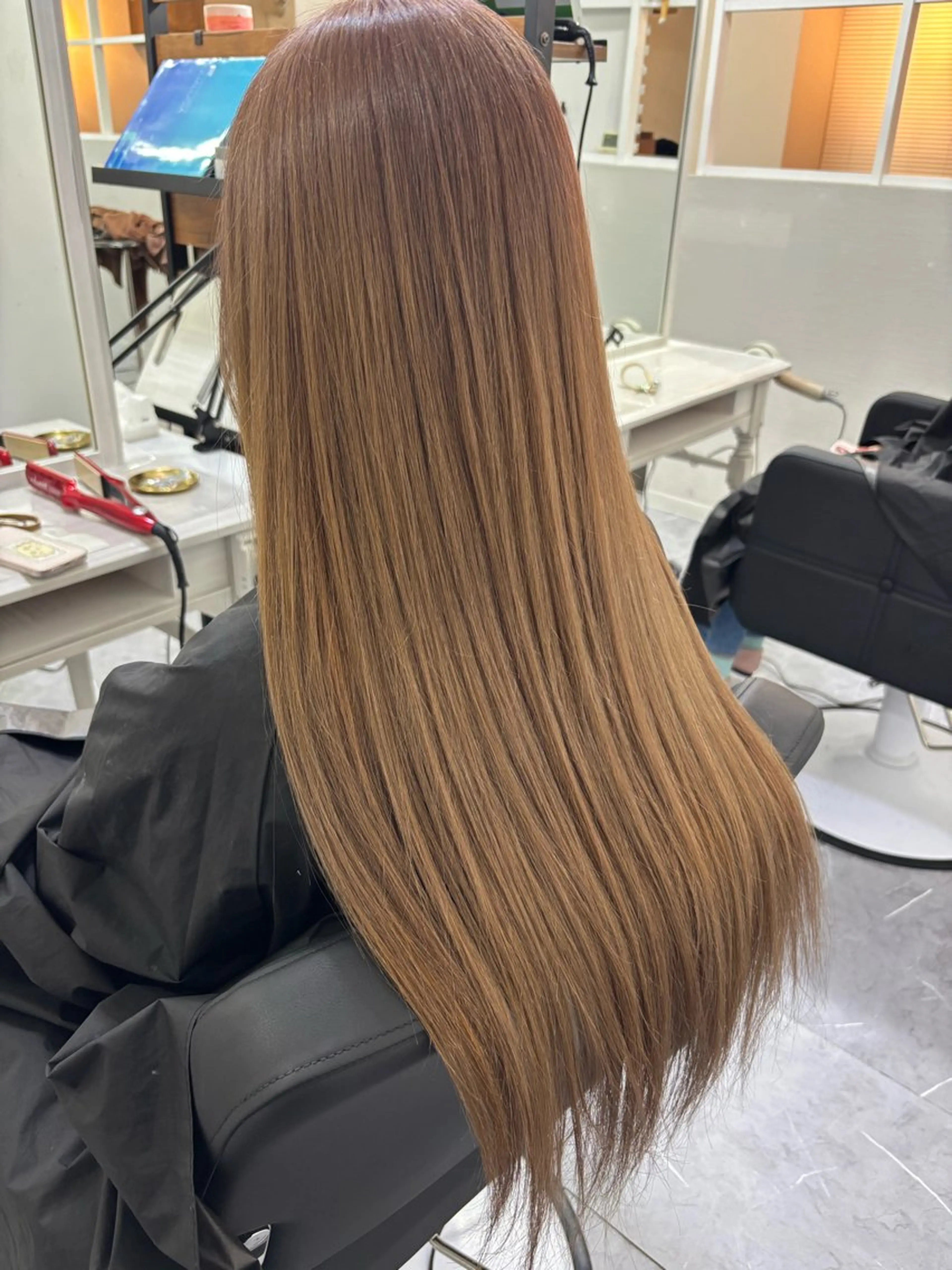 ロング カラー ヘアカラー トリートメント RYUICHI リュウイチのヘアスタイル