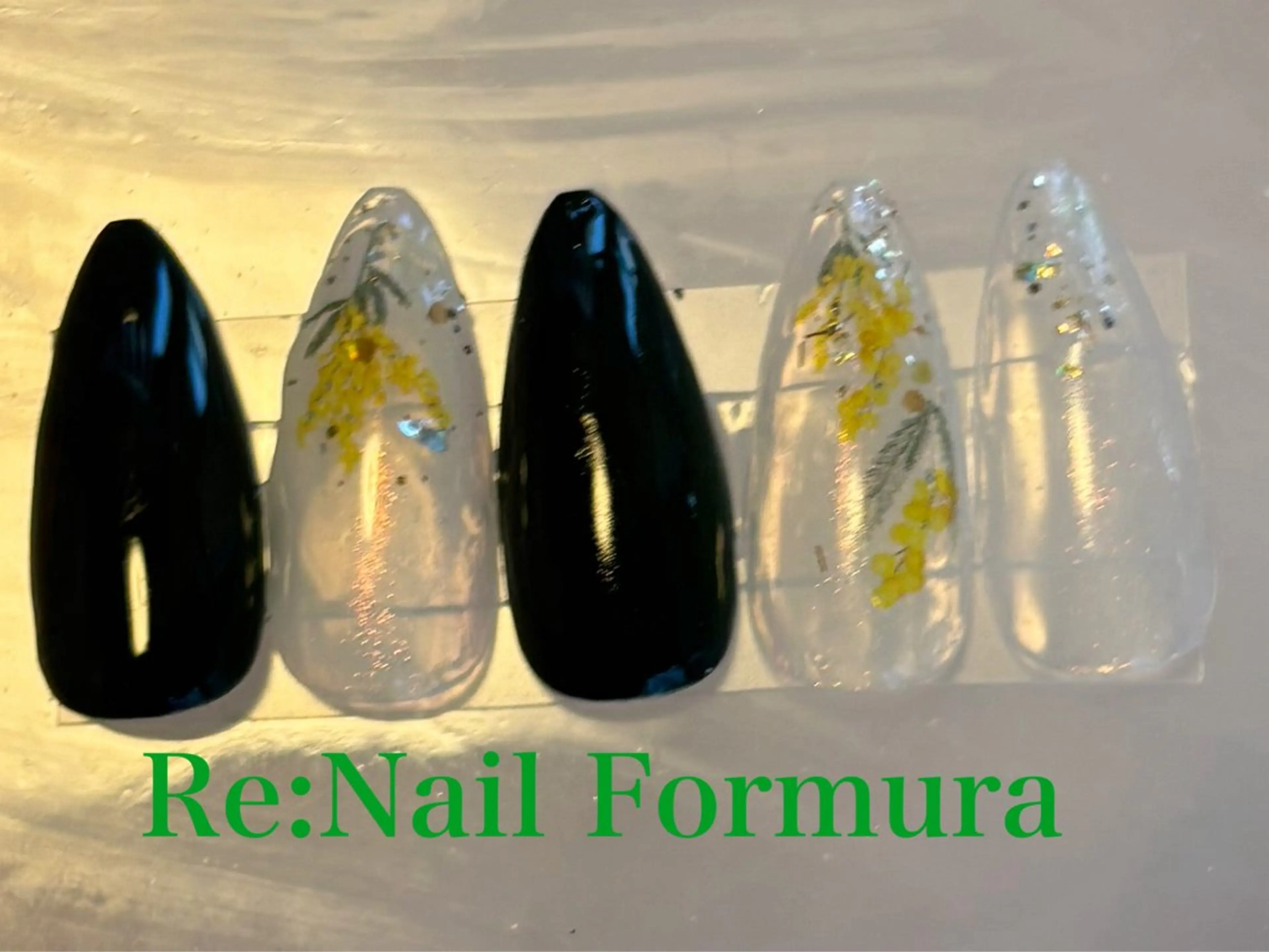 ミディアム ハンドネイル Re:Nail Formula所属・kido chieのネイルデザイン