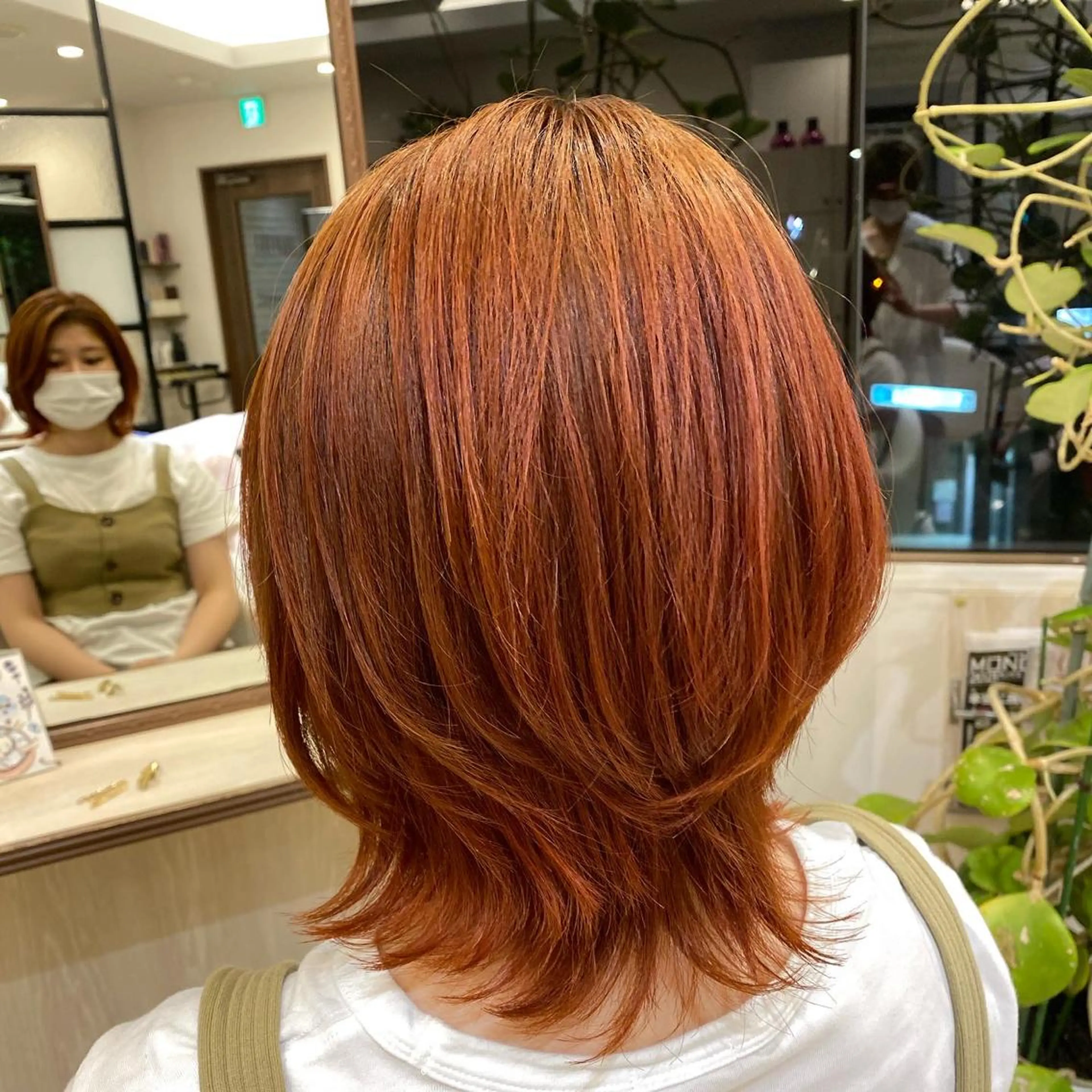ミディアム カラー 艶感🫧透明感カラー YUKARIのヘアスタイル