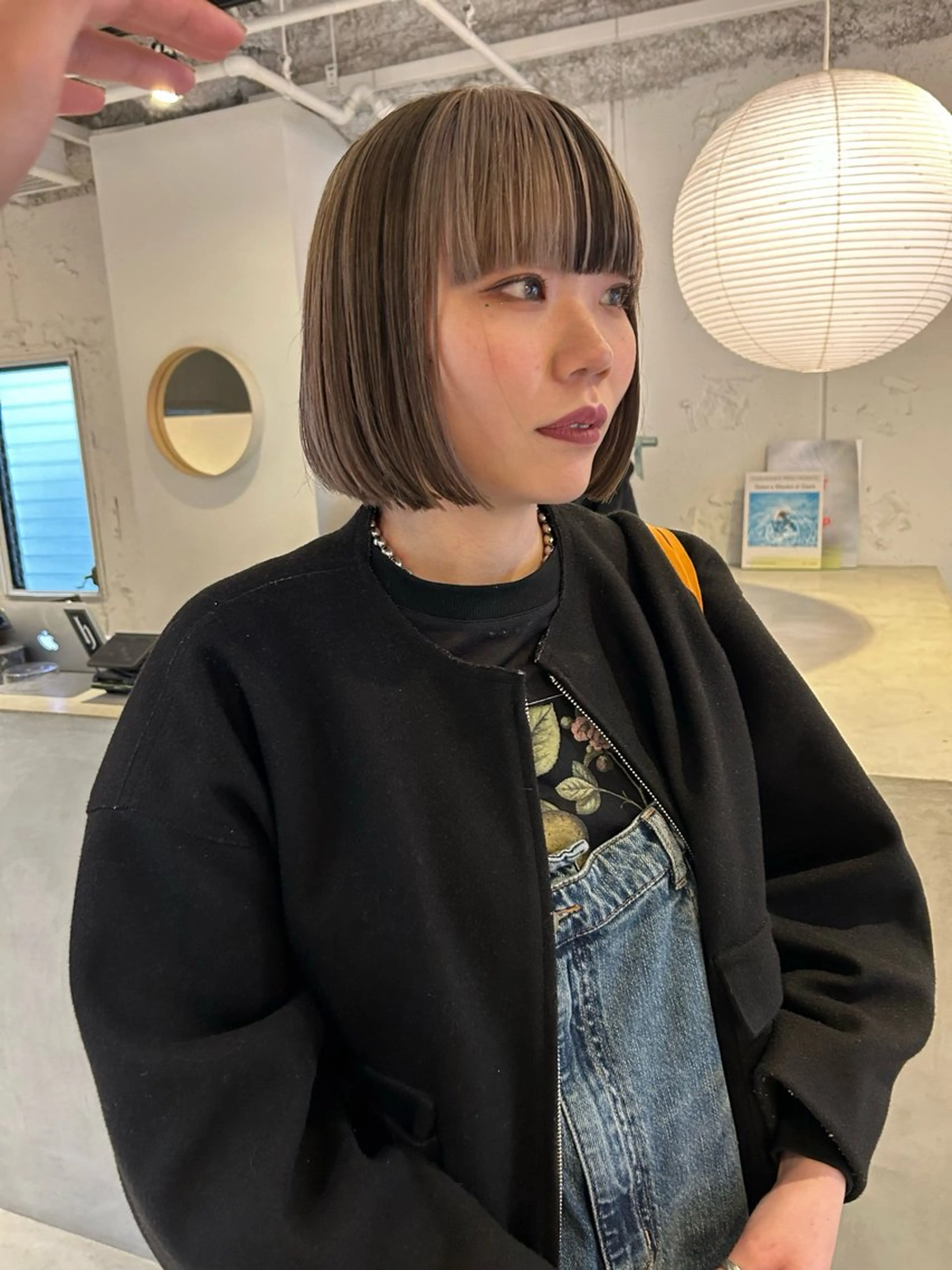 ショート カラー ブリーチ ケアブリーチ デザインカラー ボブ カット ヘアカラー トリートメント 村上雅人 ナチュラルモードのヘアスタイル