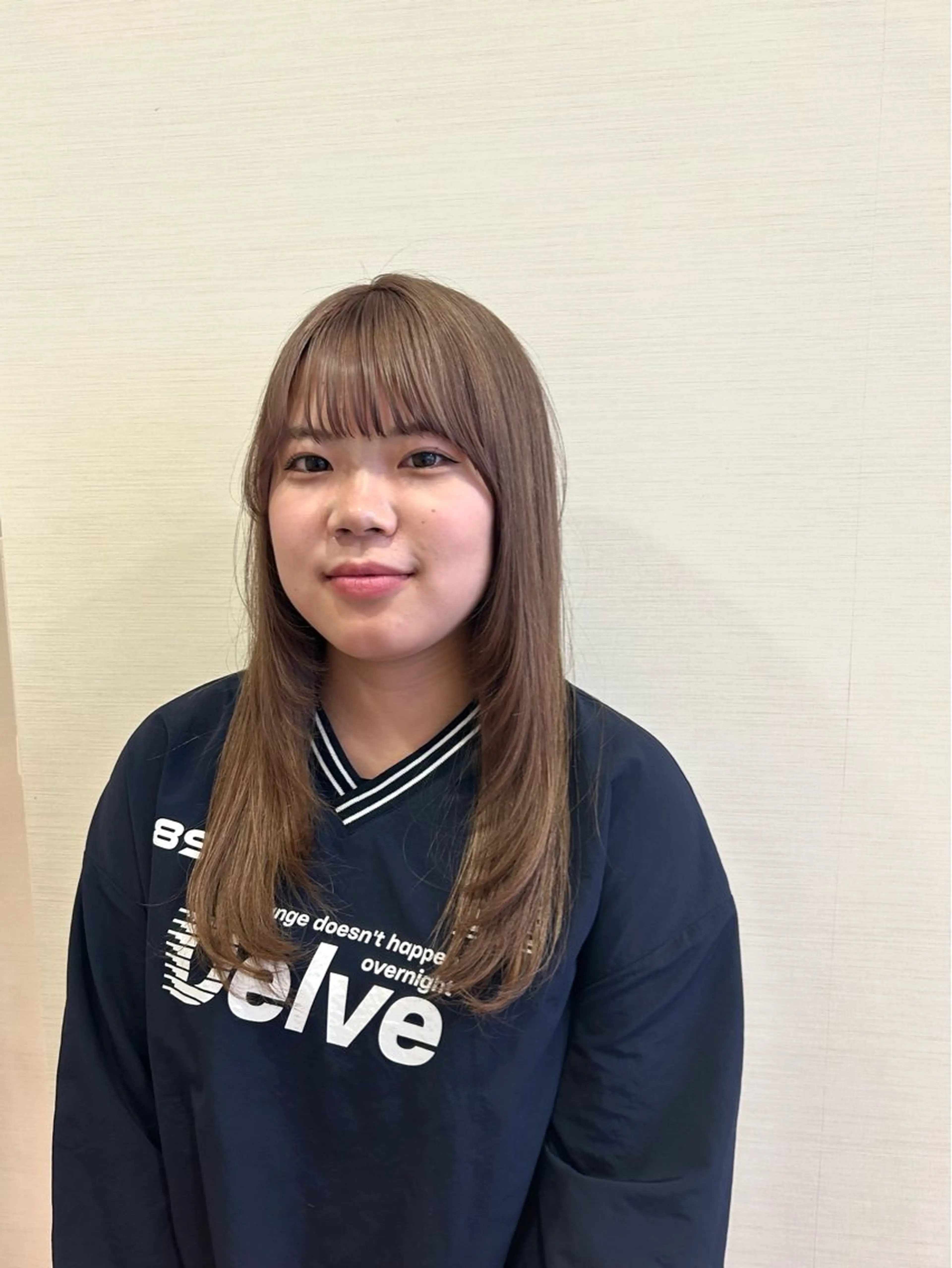 ロング カラー カット ヘアカラー ミ ユのヘアスタイル