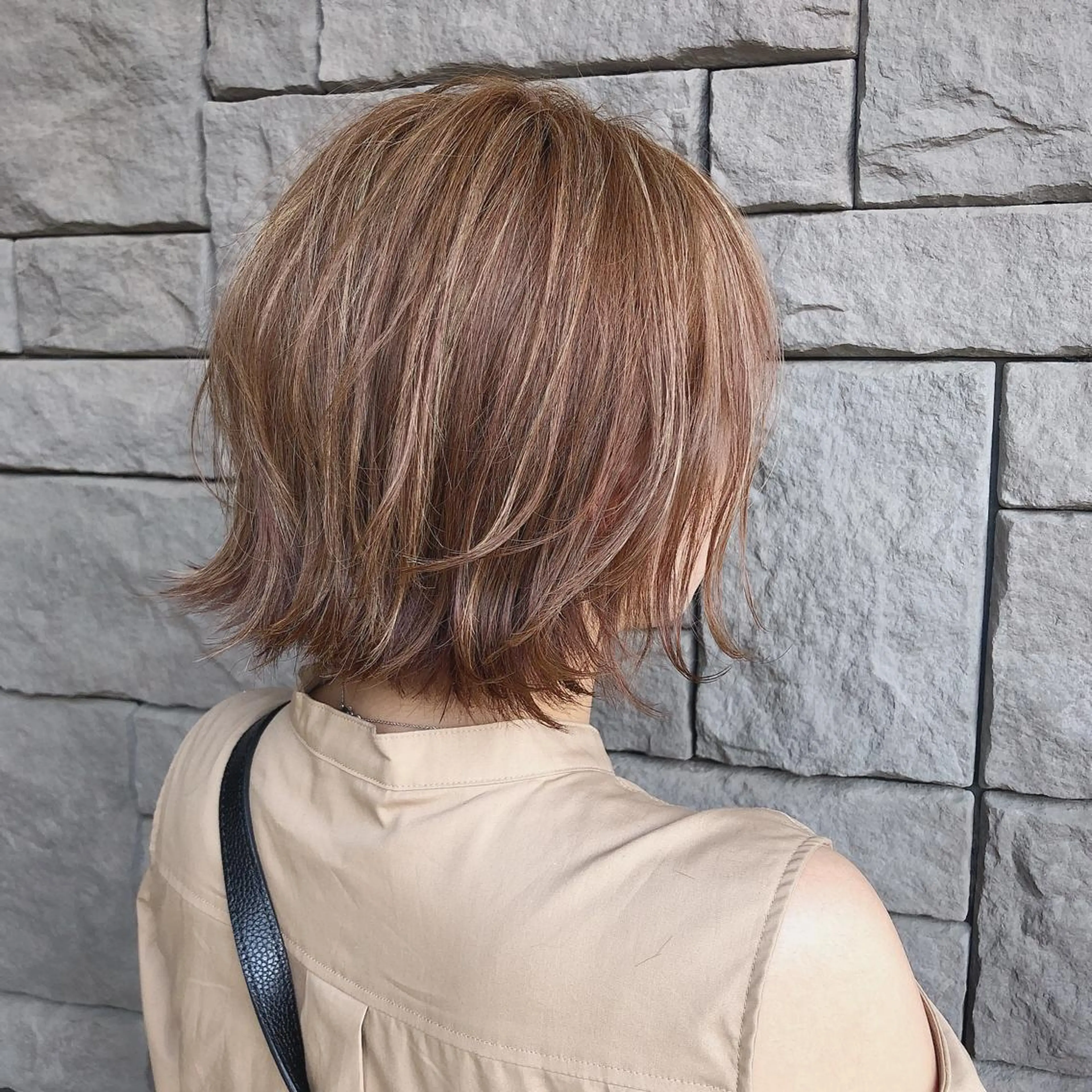 ショート カラー 店長/mao/ 前髪/顔周りカットのヘアスタイル