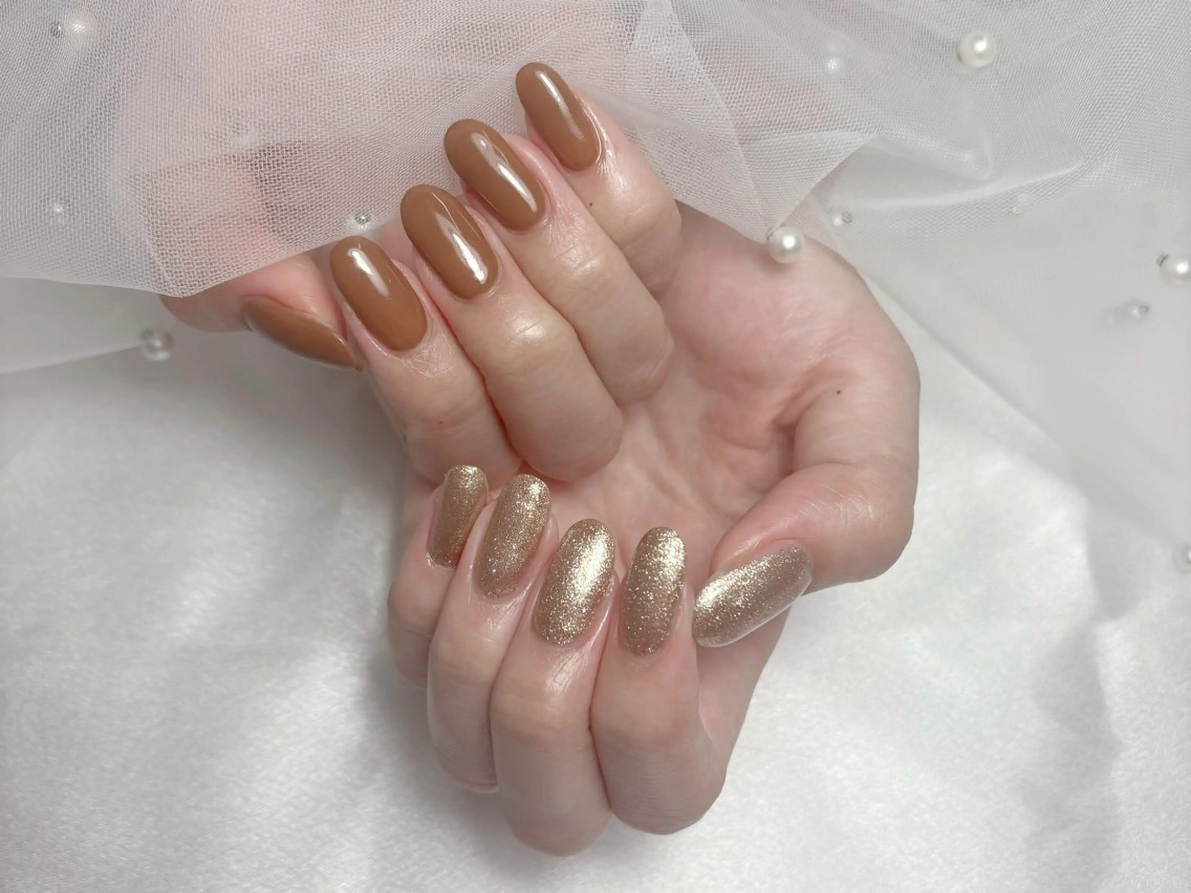 ネイル ハンドネイル bel fiore Jrネイリスト.⭐️のネイルデザイン