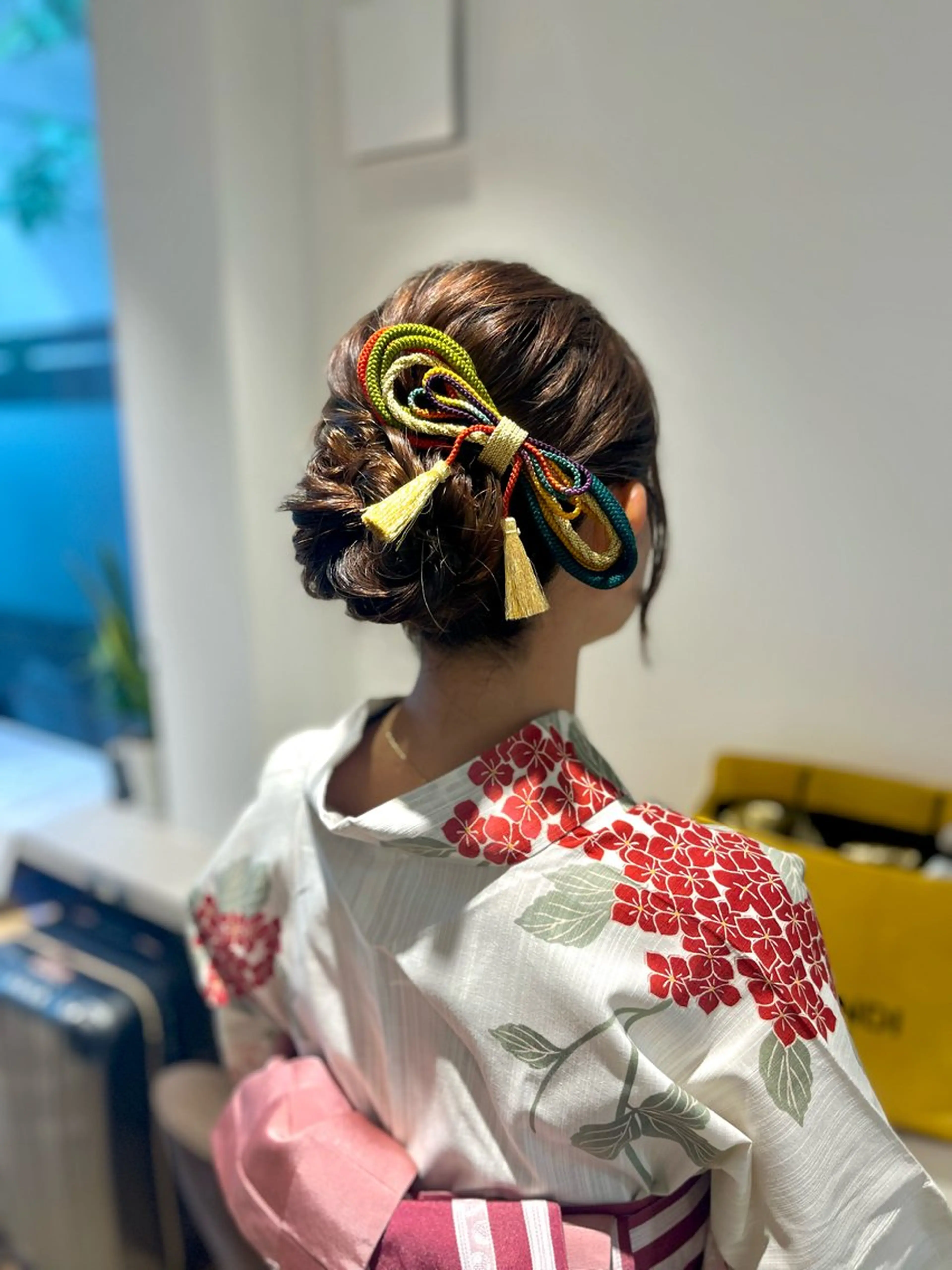 ヘアアレンジ 浴衣 似合わせヘアメイク 💐オダギリチアキのヘアスタイル