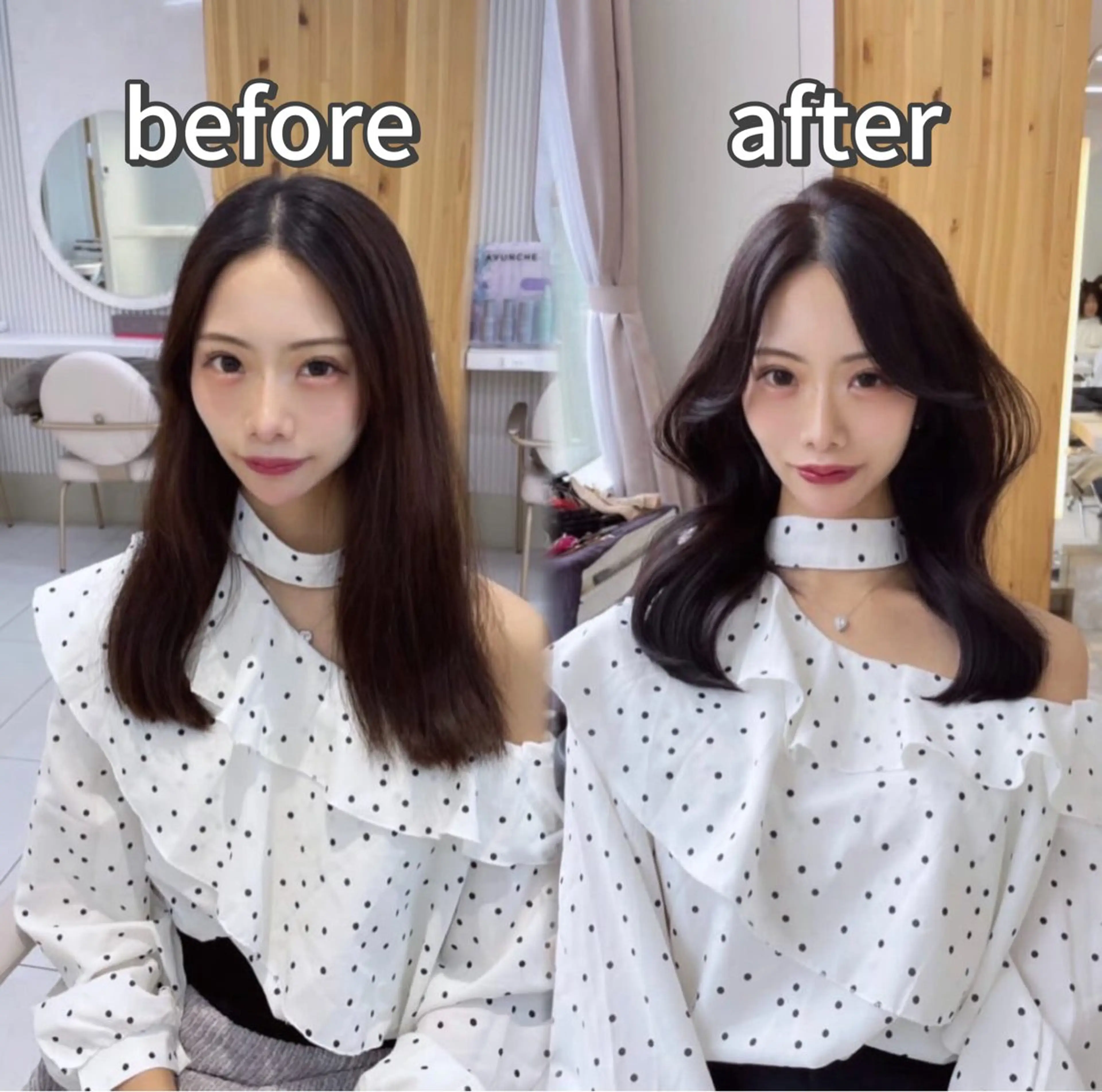 セミロング カット ヘアカラー トリートメント レイヤー/顔周り /韓国ヘア/TAKUのヘアスタイル