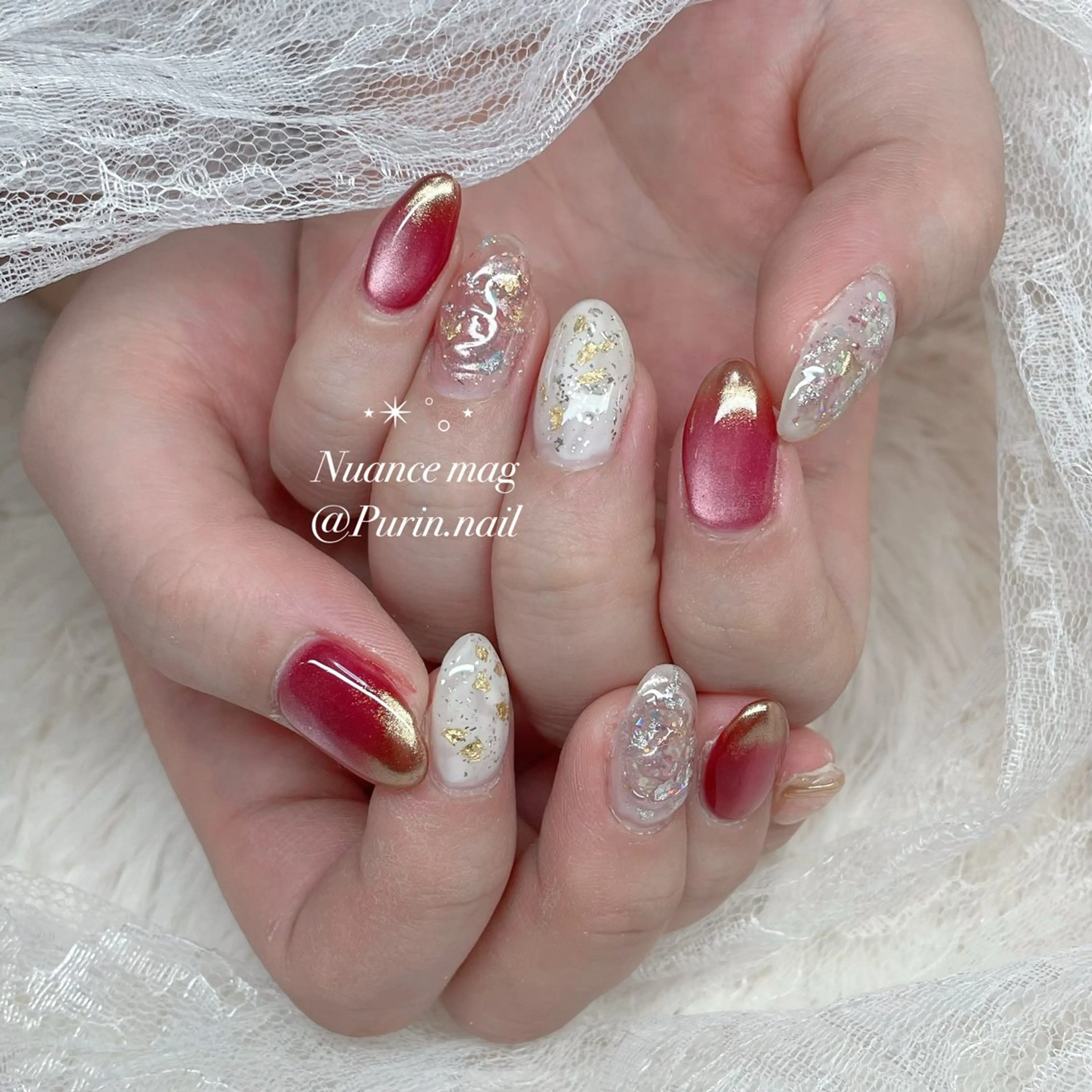 ネイル ハンドネイル Nails by Purin🍮のネイルデザイン