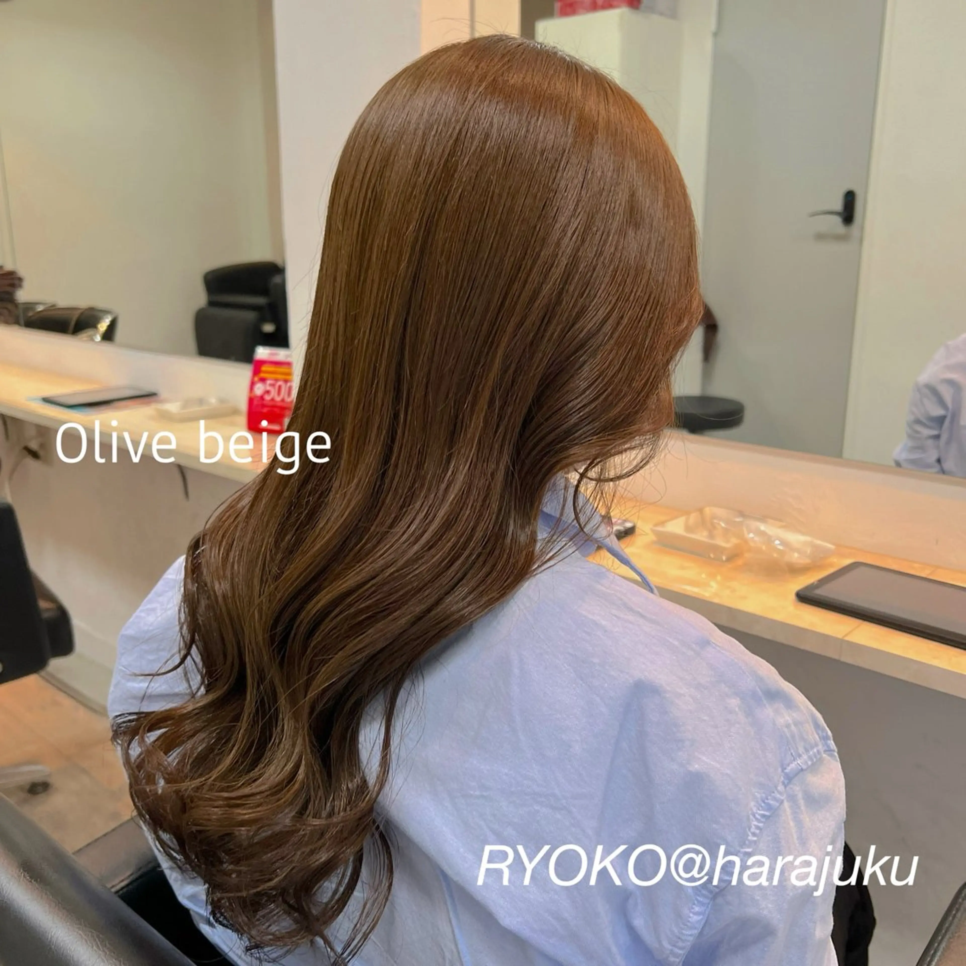 ロング カラー パーマ ヘアアレンジ メンズ ワット 原宿のヘアスタイル