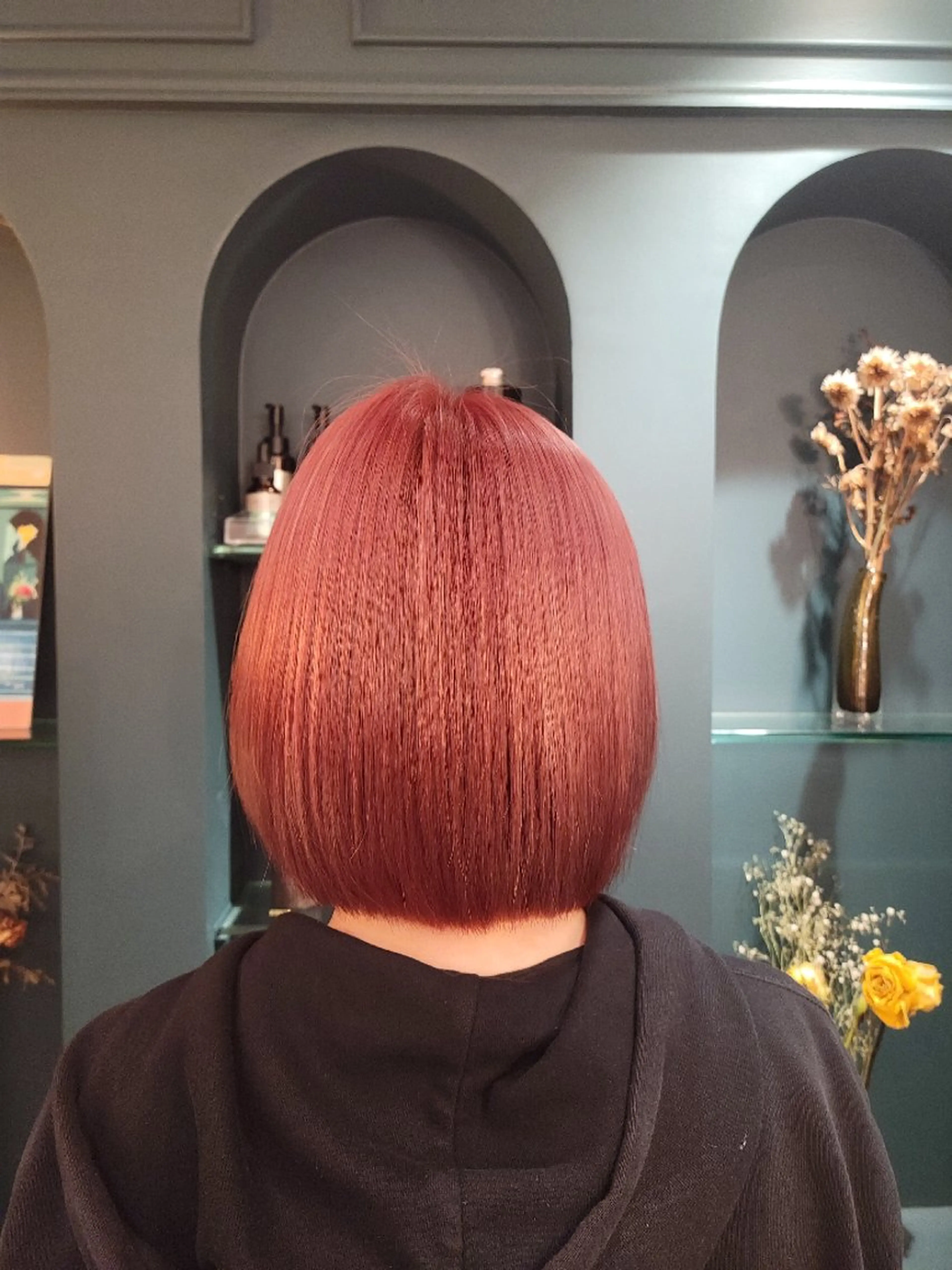 ショート カラー ピンクカラー 【メンズカット/パー マ✂️】momo🌷のヘアスタイル