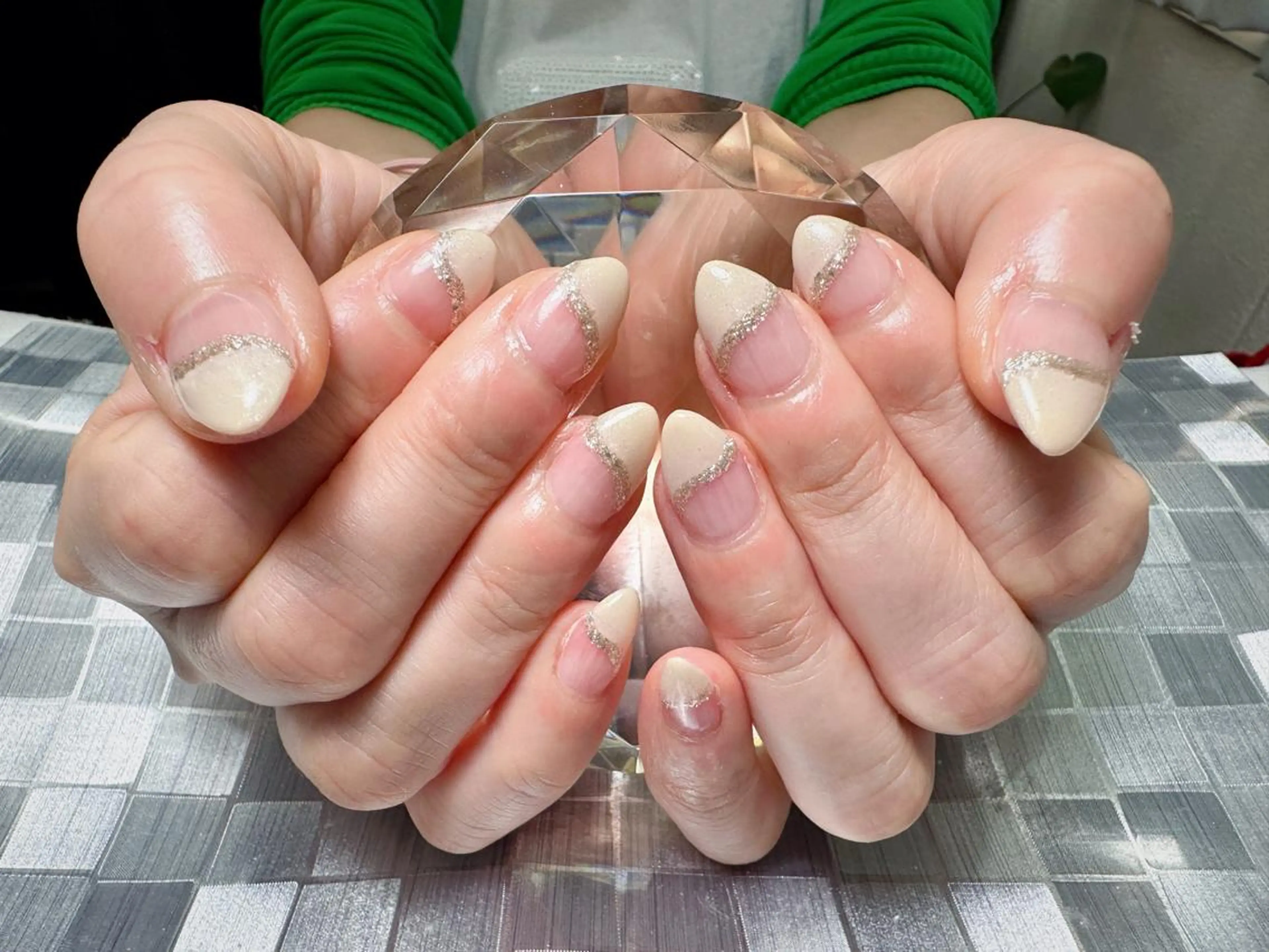 ネイル ラメ(グリッター) Regulus 光田のネイルデザイン