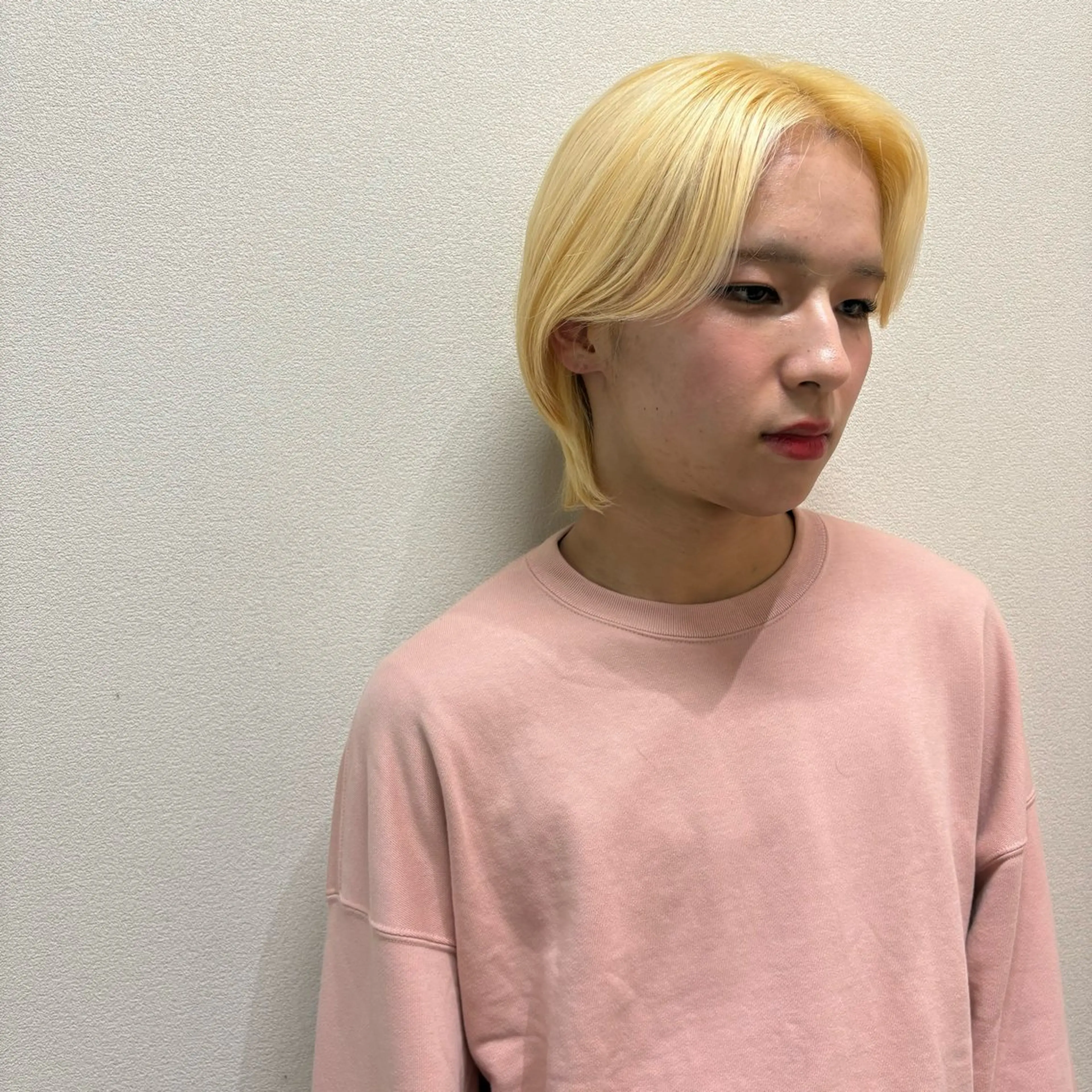 カラー メンズ メンズブリーチ ブリーチ ヘアカラー 札幌韓国メンズ 🇰🇷YUITOのヘアスタイル