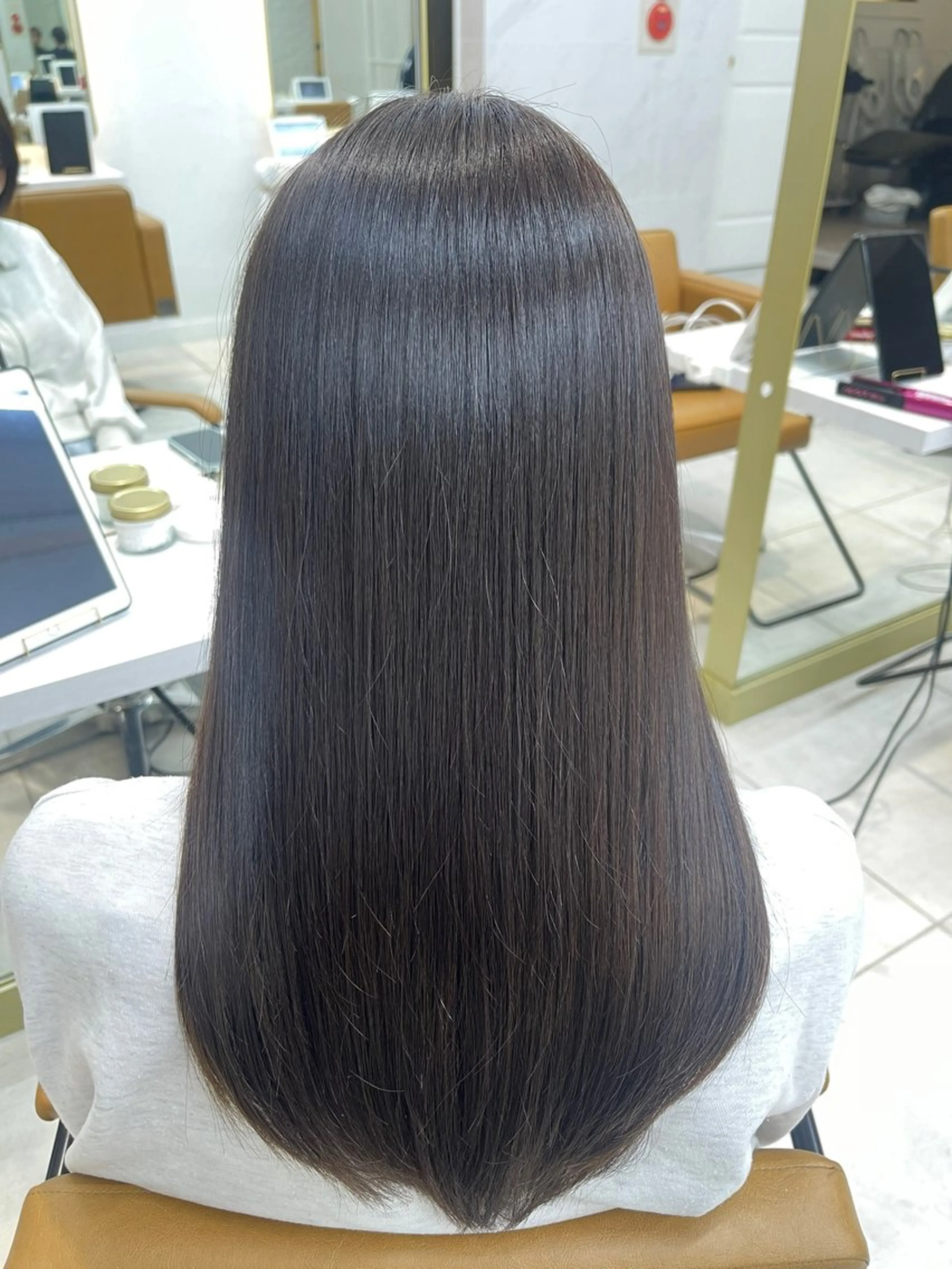 ロング 中顔面短縮 顔まわり新田大翔のヘアスタイル