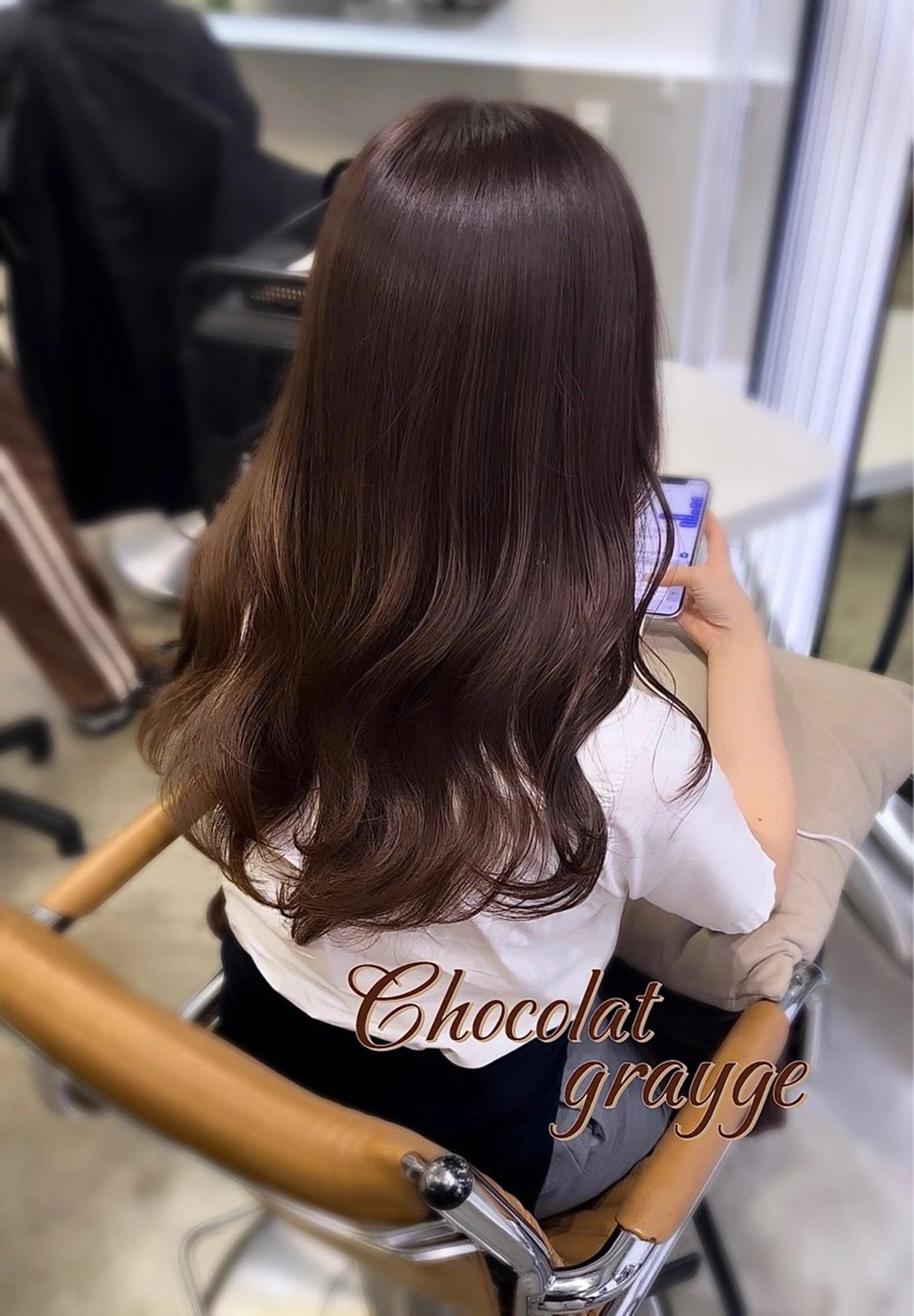 ロング カラー 石川 裕将のヘアスタイル