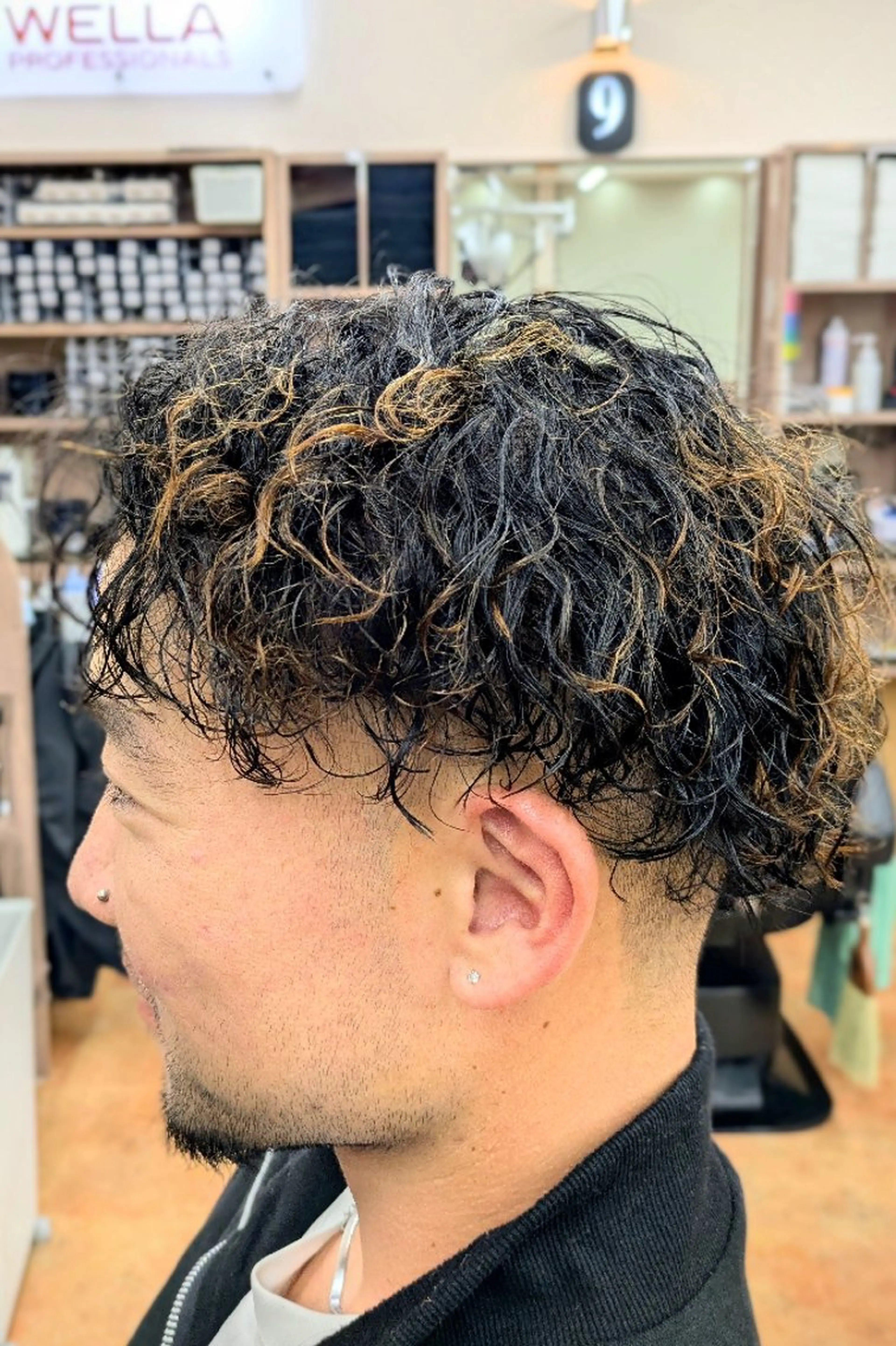 ショート パーマ 理容プラージュ燕三条 福井のヘアスタイル