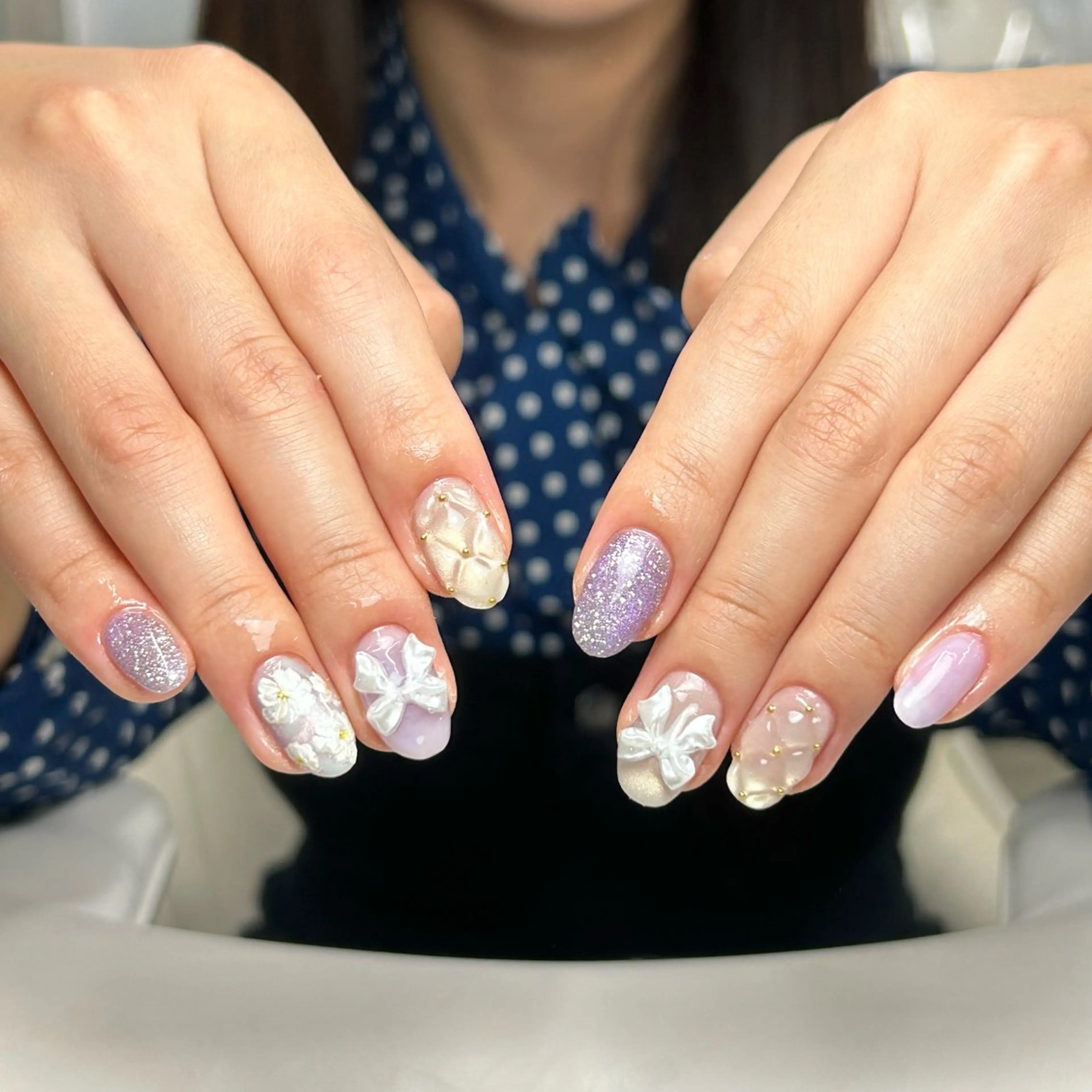 ショート ハンドネイル 28ネイル 宮崎のネイルデザイン