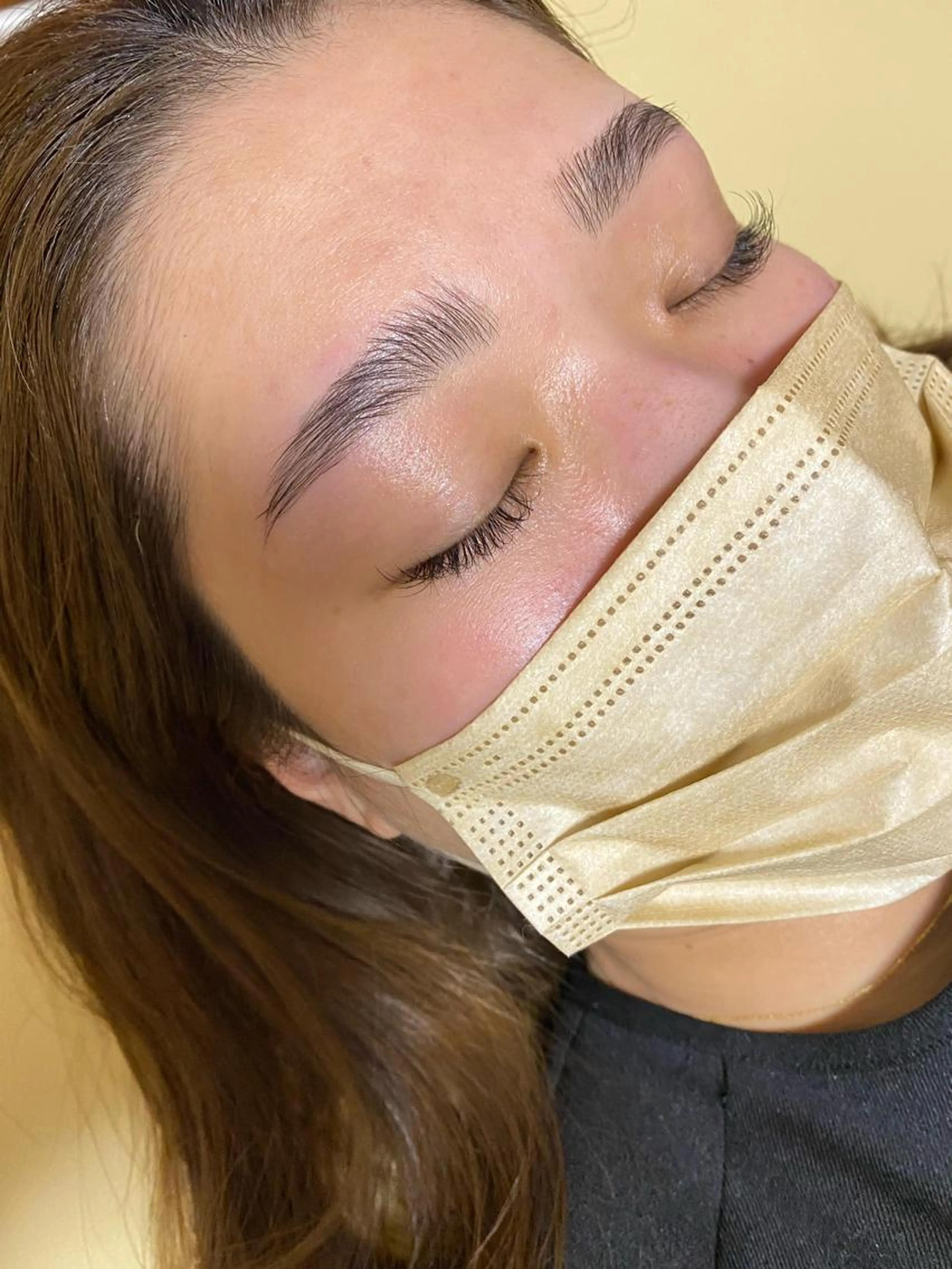 ハリウッドブロウリフトの写真