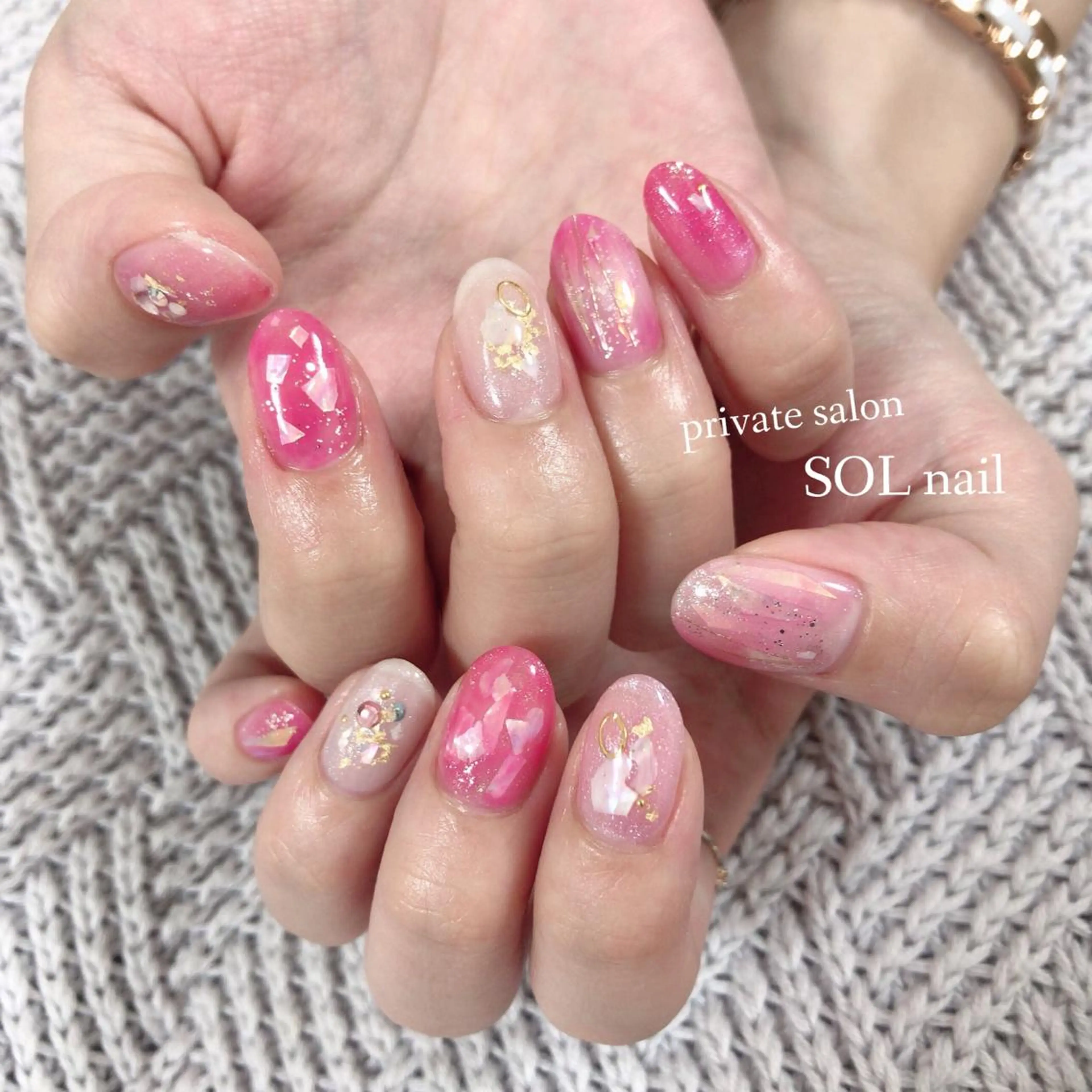 ネイル SOL NAILのネイルデザイン