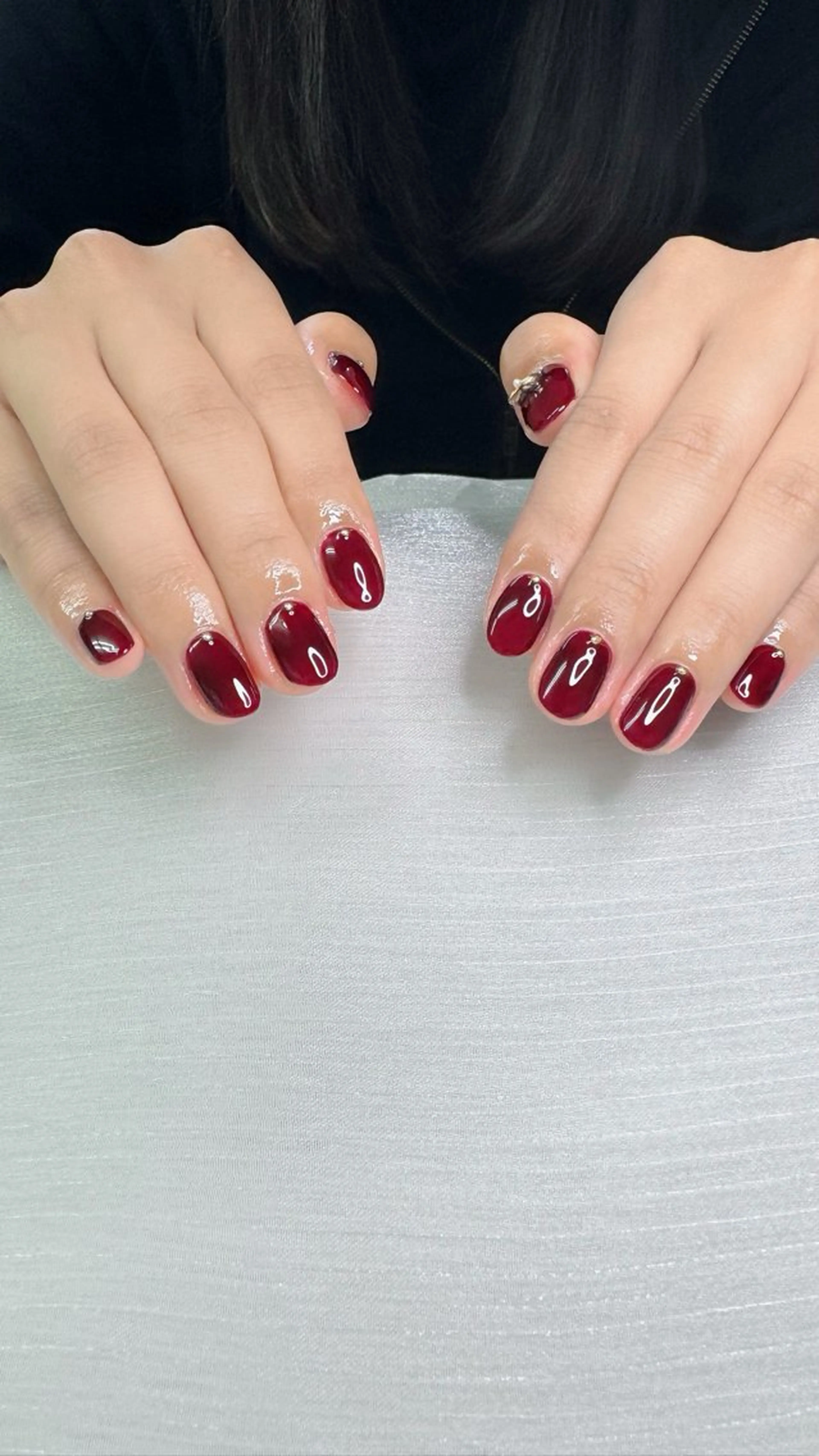 ネイル ストーンネイル ハンドネイル chip nailのネイルデザイン