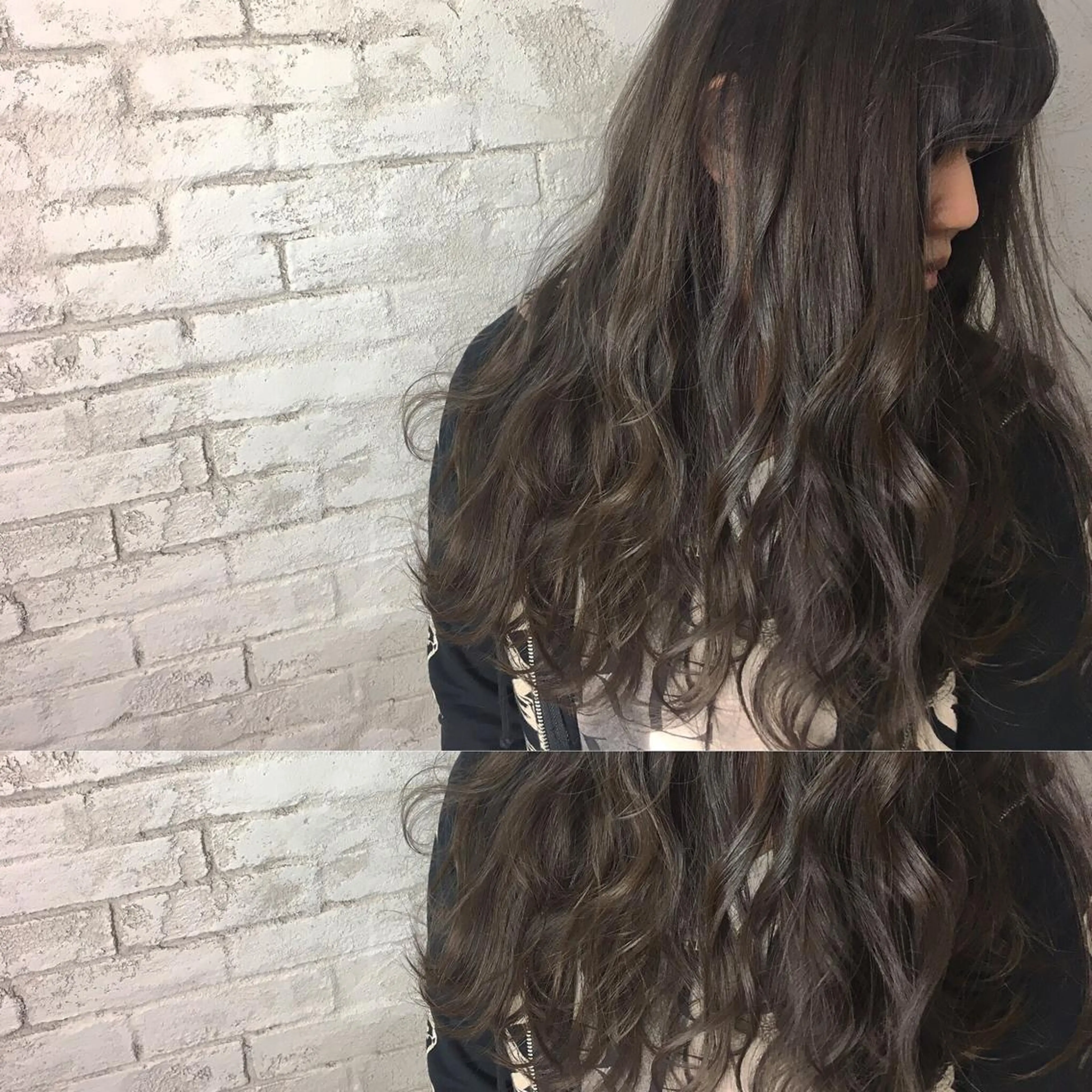 ロング カラー イルミナカラー boutique misakiのヘアスタイル