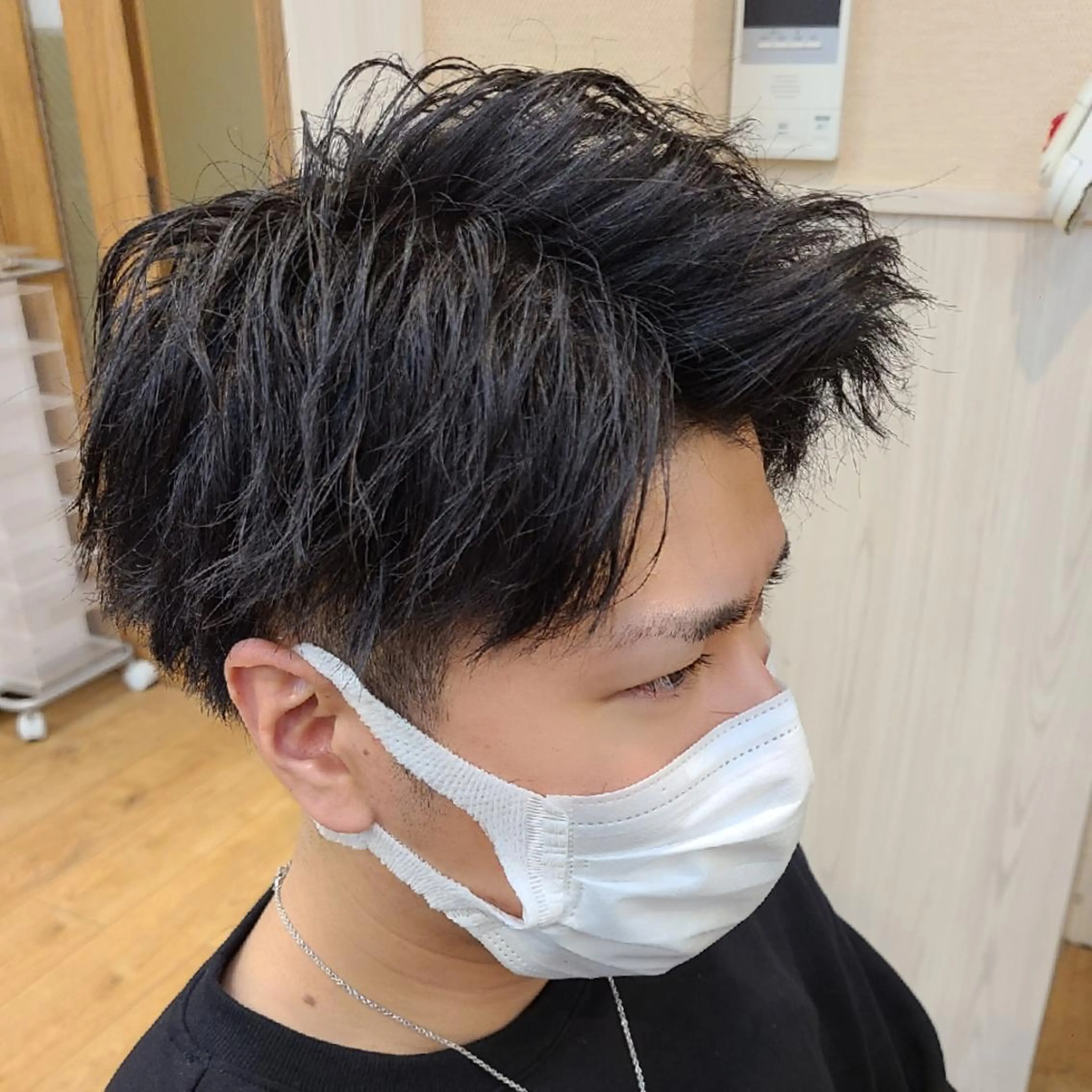 パーマ ショート メンズ カット パーマ 【ネウィ天王寺 】seiyaのヘアスタイル