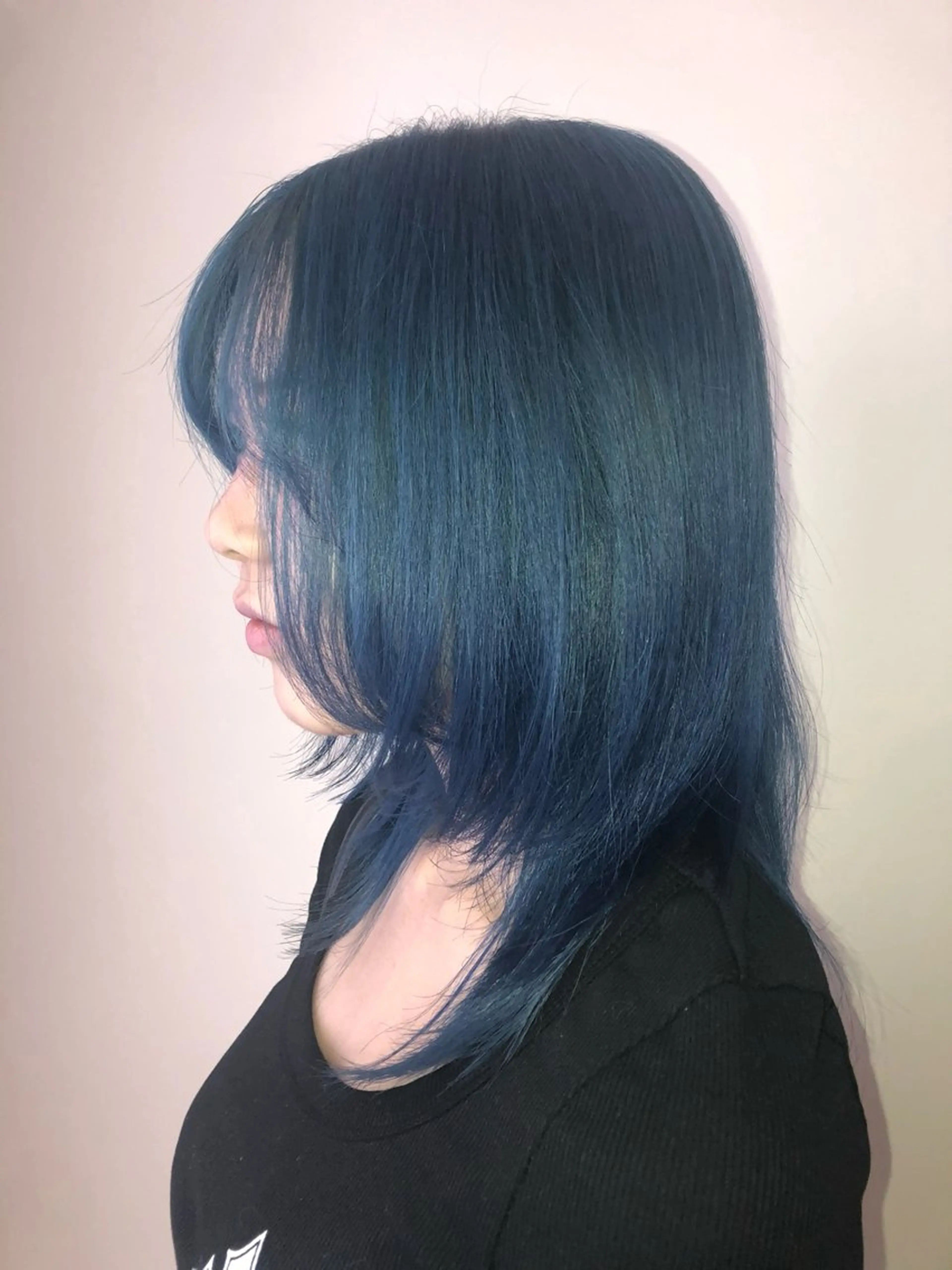 セミロング カラー ブルーカラー るか 🍀のヘアスタイル