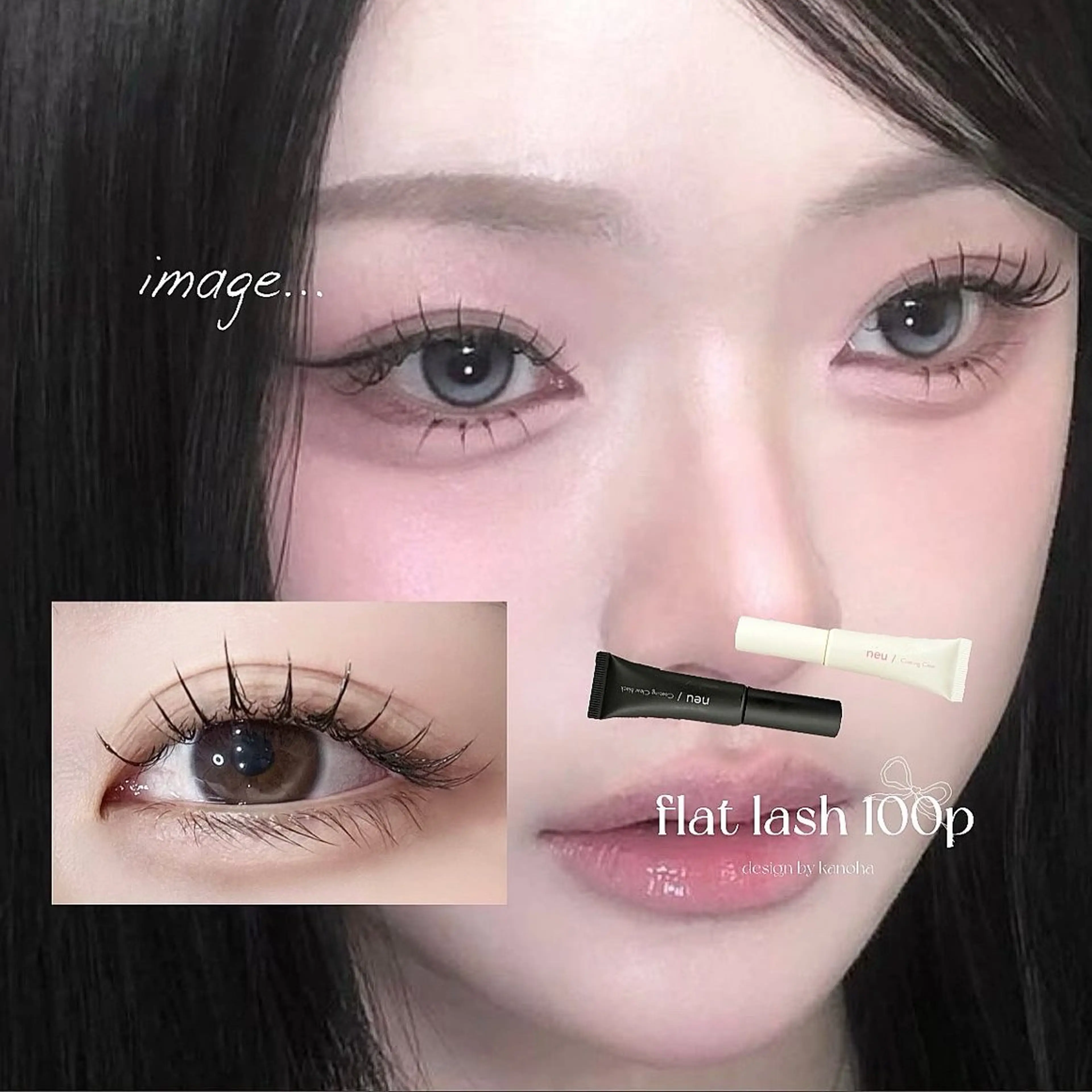 マツエク・マツパ MANA EYELASH STUDIO所属・kanoha/まつパ /マツエク/心斎橋のマツエク・マツパデザイン