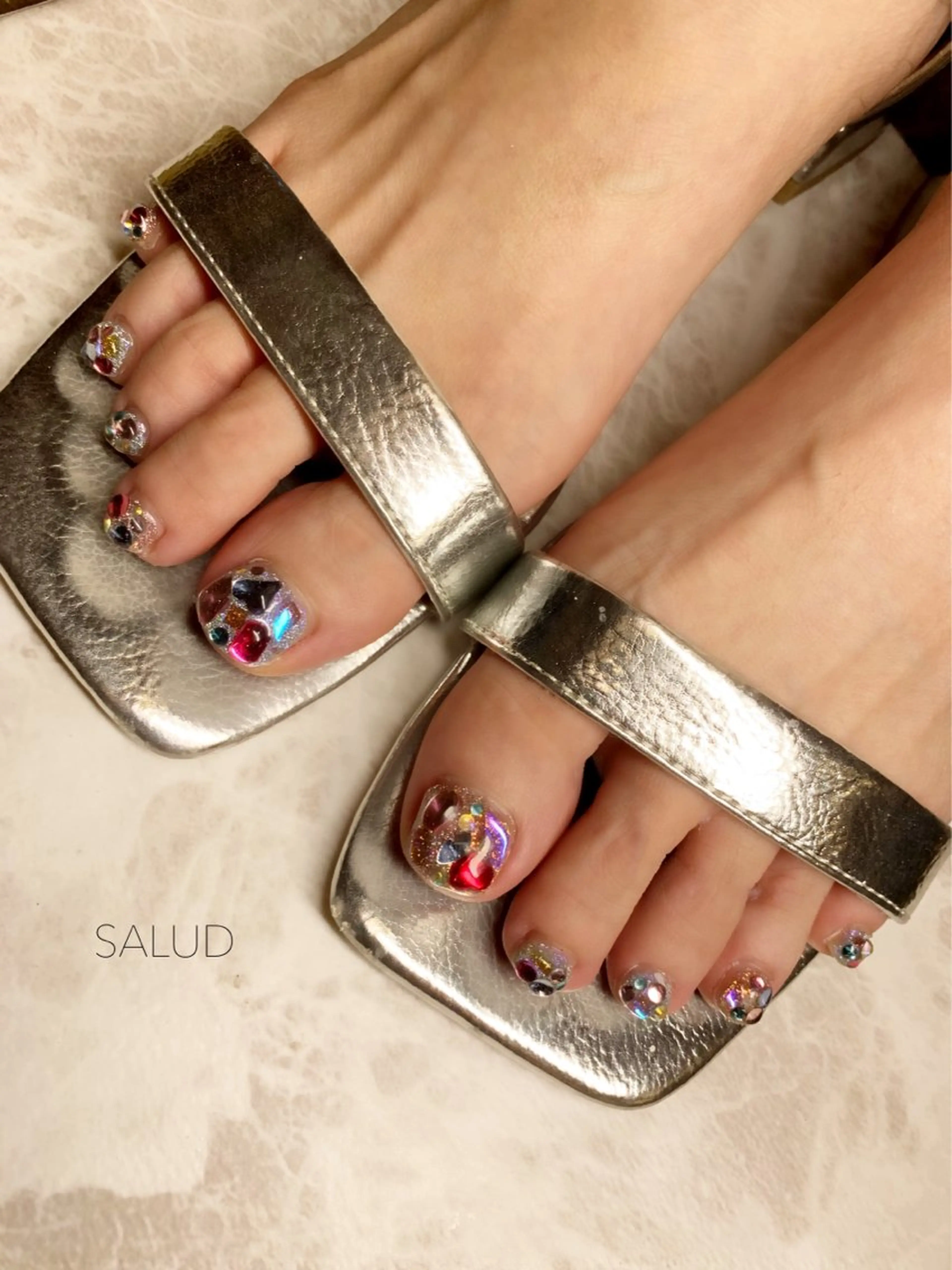 ネイル フットネイル Nail Salon SALUDのネイルデザイン