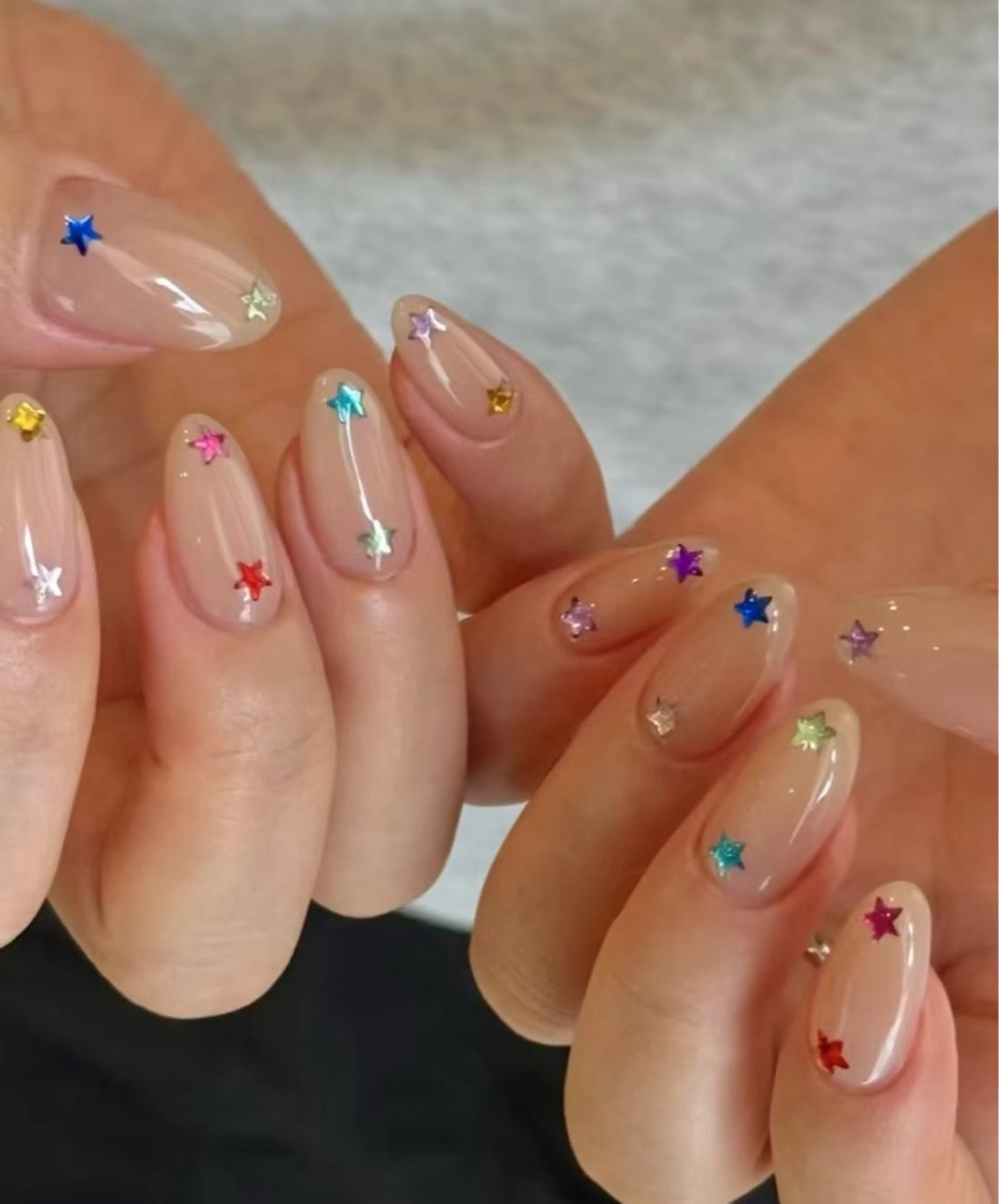 ネイル ハンドネイル MoonNail ユリ🌸のネイルデザイン
