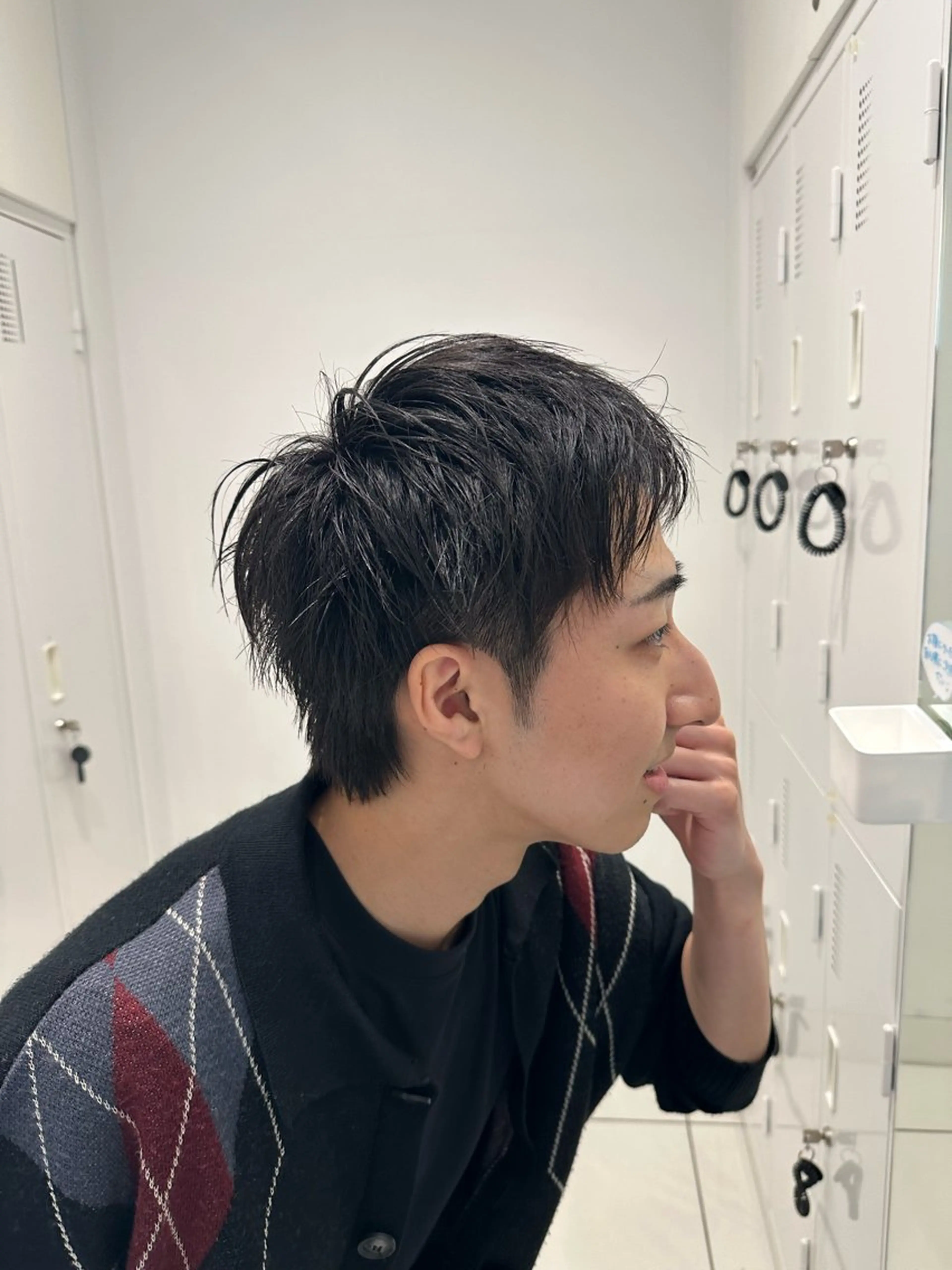 メンズ カット 暖色カラー🌼 rinka🌼のヘアスタイル