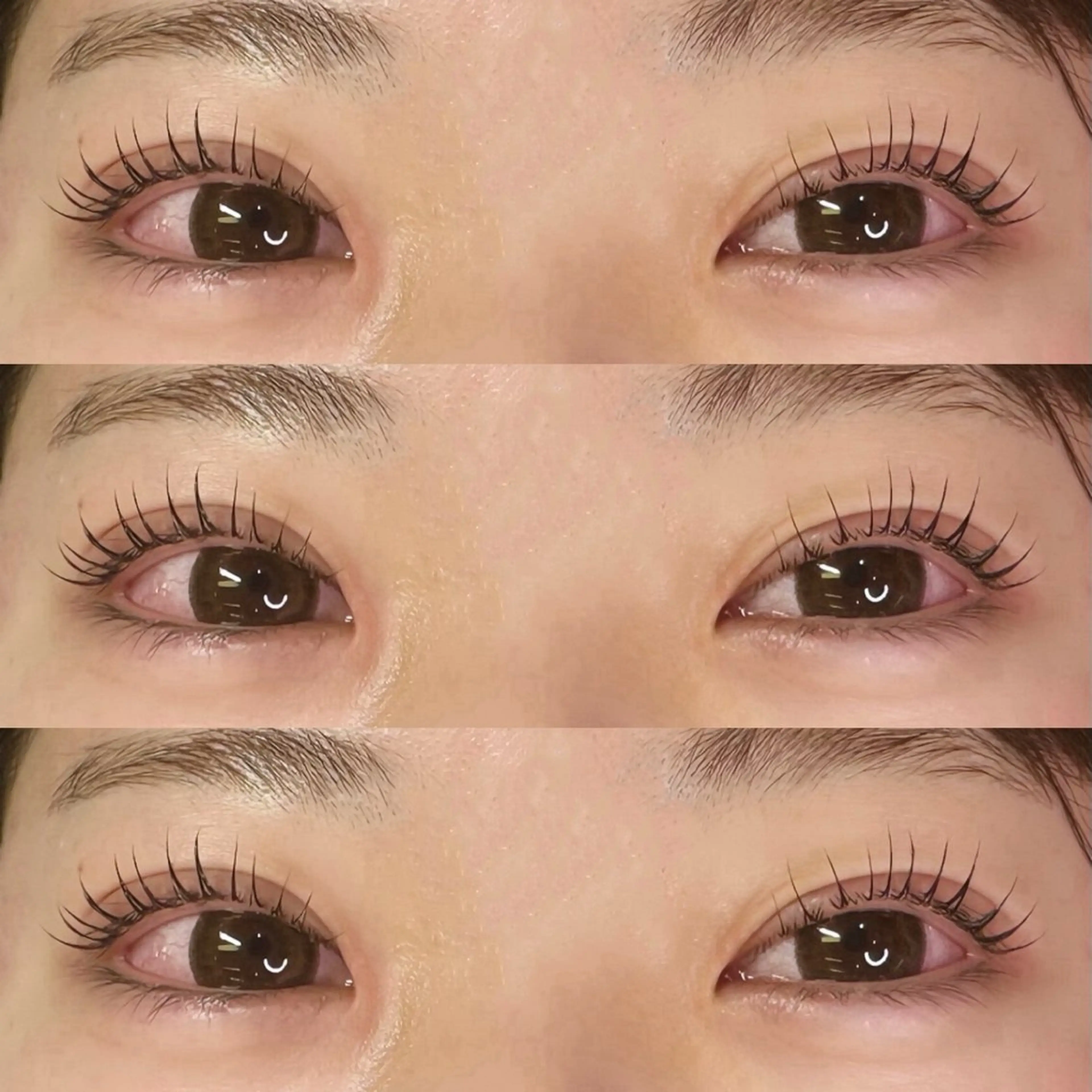 マツエク・マツパ パリジェンヌラッシュリフト まつげパーマ 一重×まつ毛パーマ マツパ サン美容室 ♡の眉毛・アイブロウイメージ