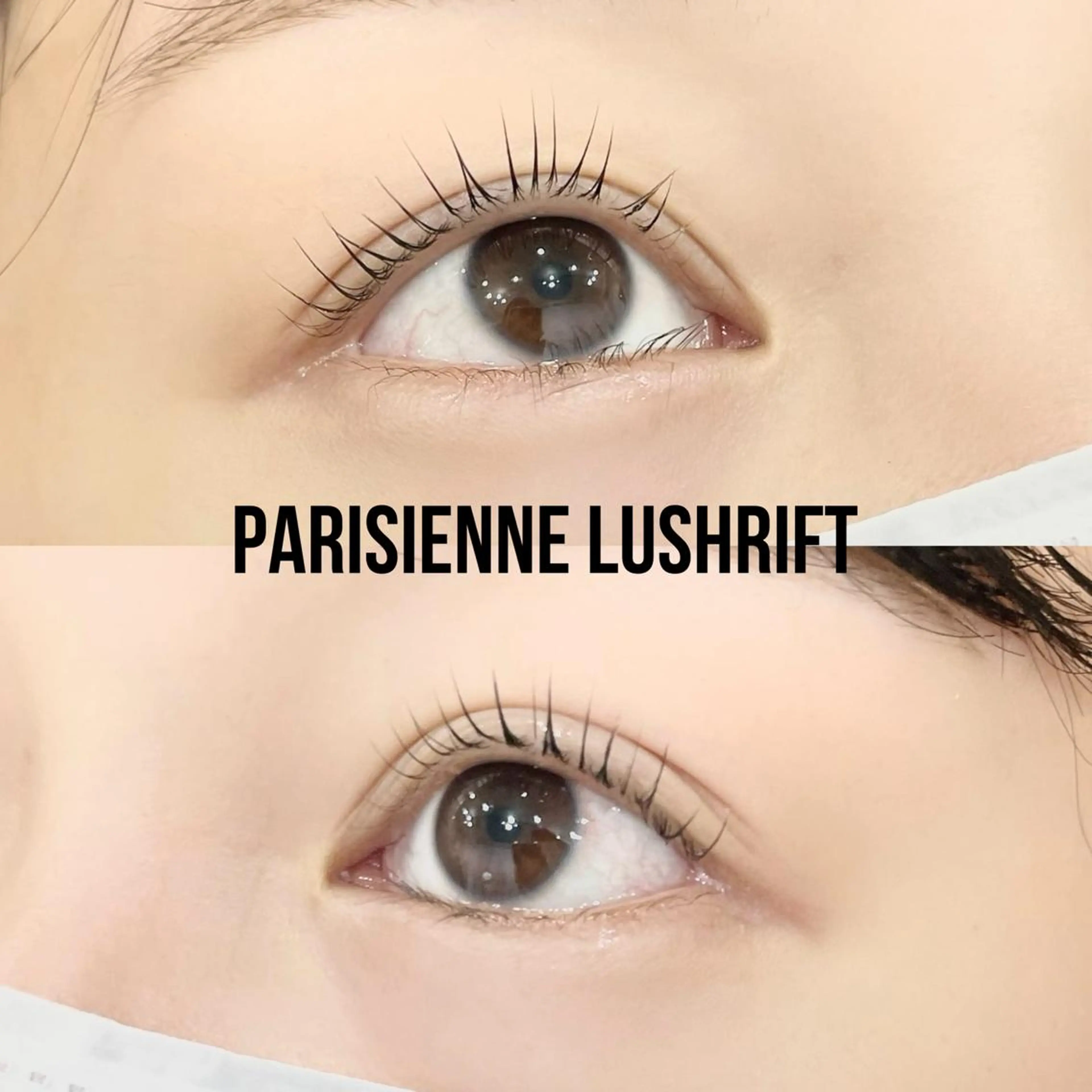 マツエク・マツパ パリジェンヌラッシュリフト MYU🩵 Mirajuのマツエク・マツパデザイン