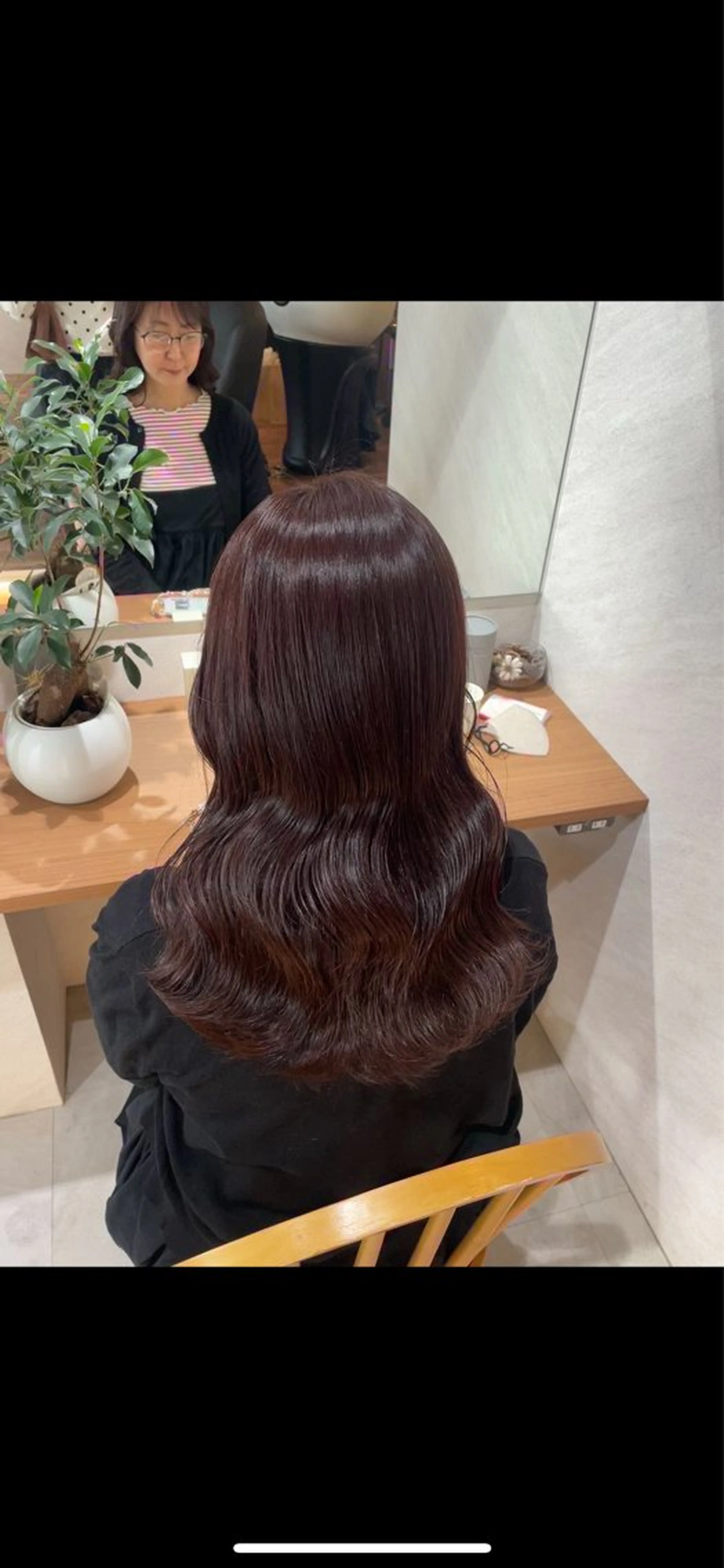 セミロング カラー ブラウンカラー ピンクカラー ピンクブラウン ヘアカラー トリートメント 🍑カラー 🥣横浜／トレンドのヘアスタイル