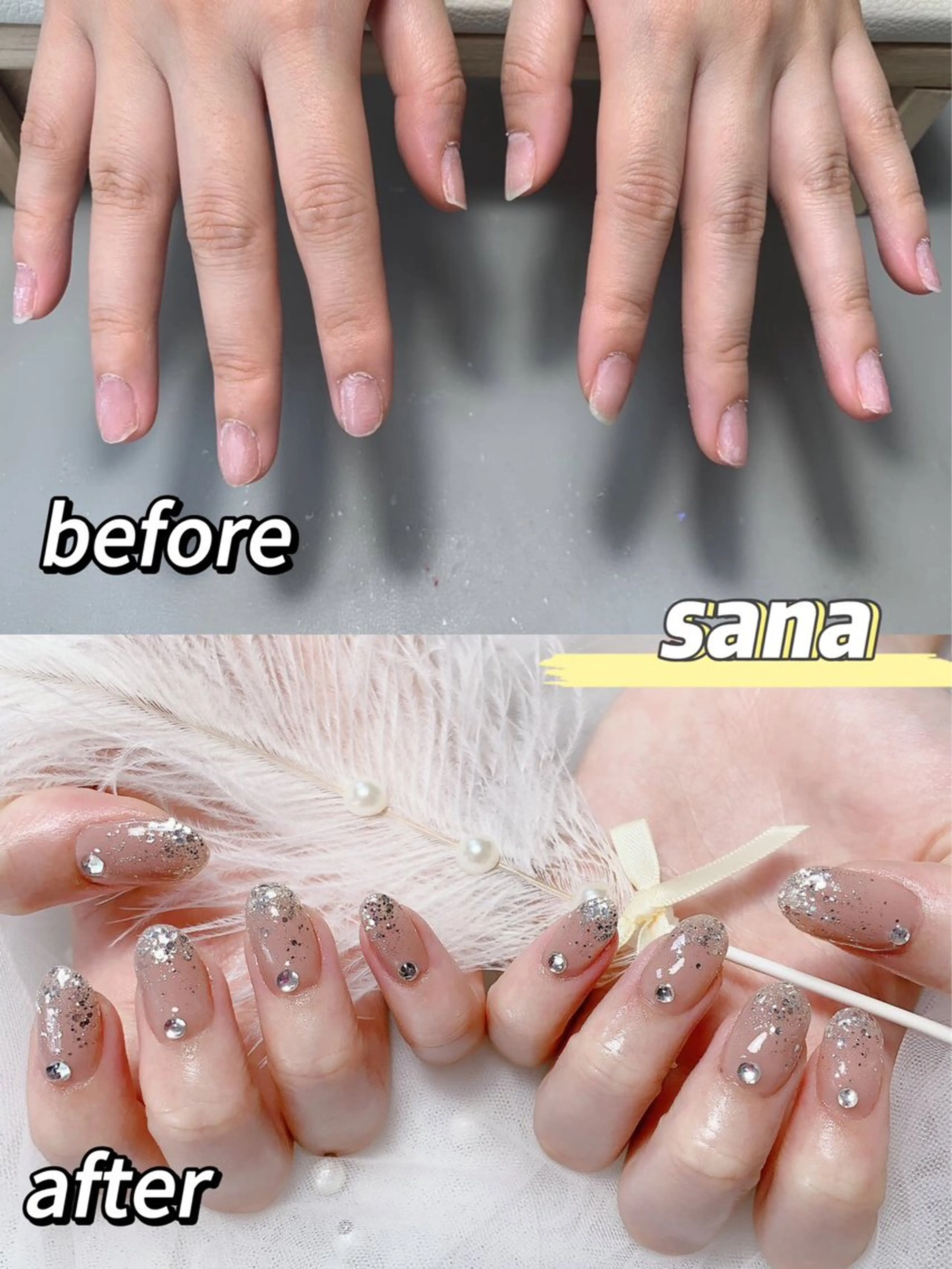 ネイル スカルプネイル ハンドネイル CCNaNaスカルプ 長さだし専門💎Yoのネイルデザイン