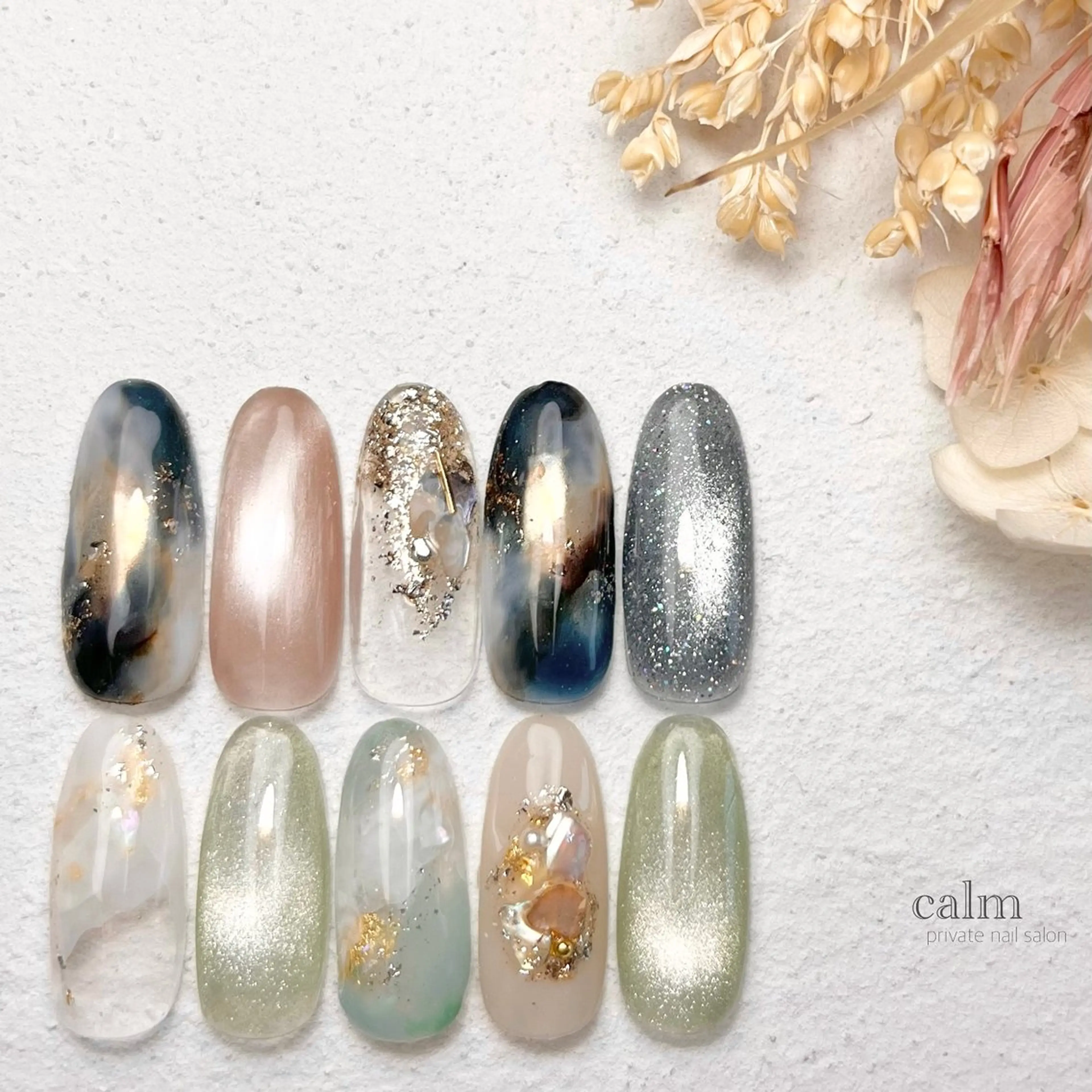 ネイル ハンドネイル calm 〔ｶｰﾑ〕のネイルデザイン