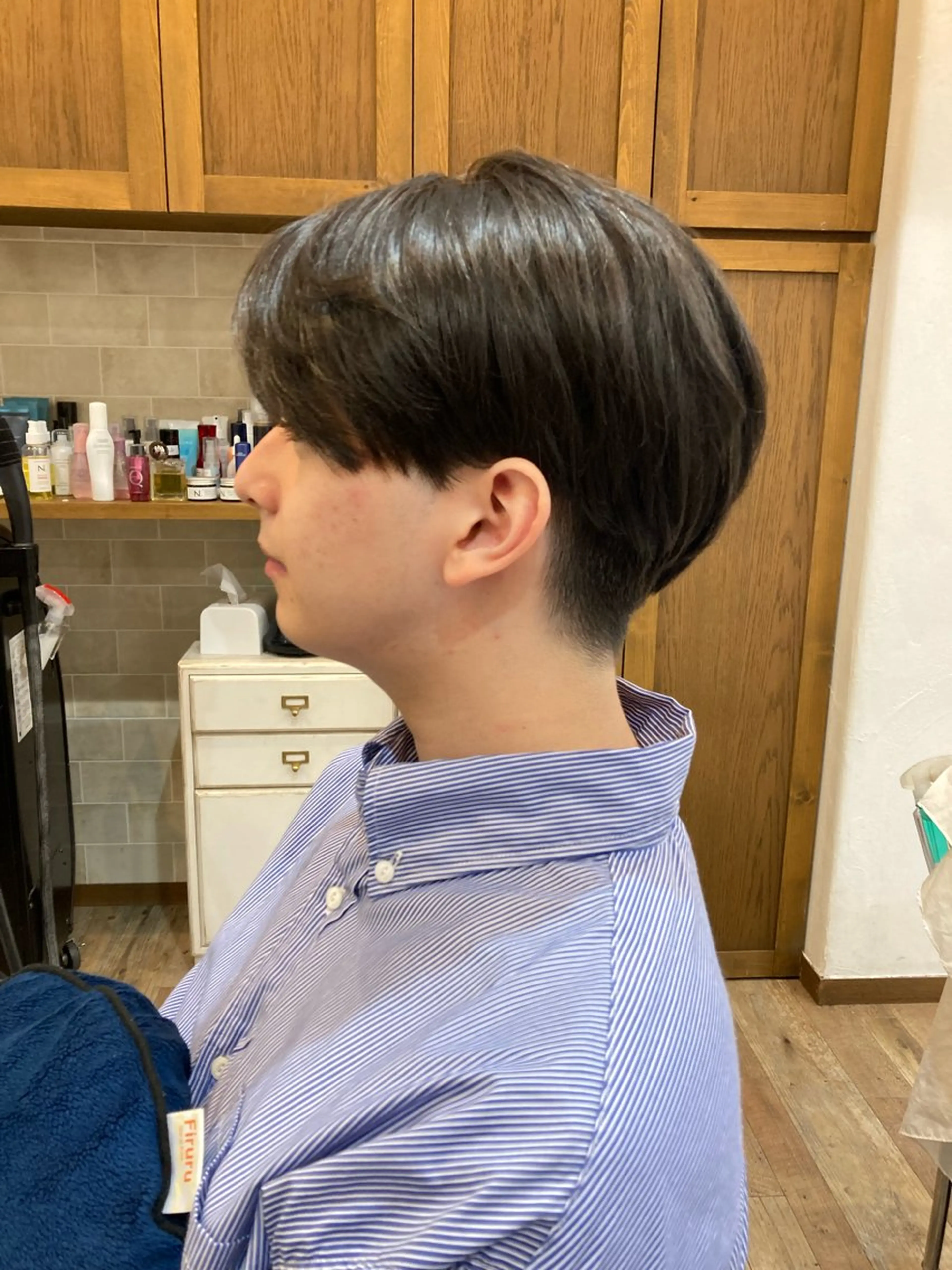 ショート パーマ メンズ カット特化型 美容師/栗本のヘアスタイル