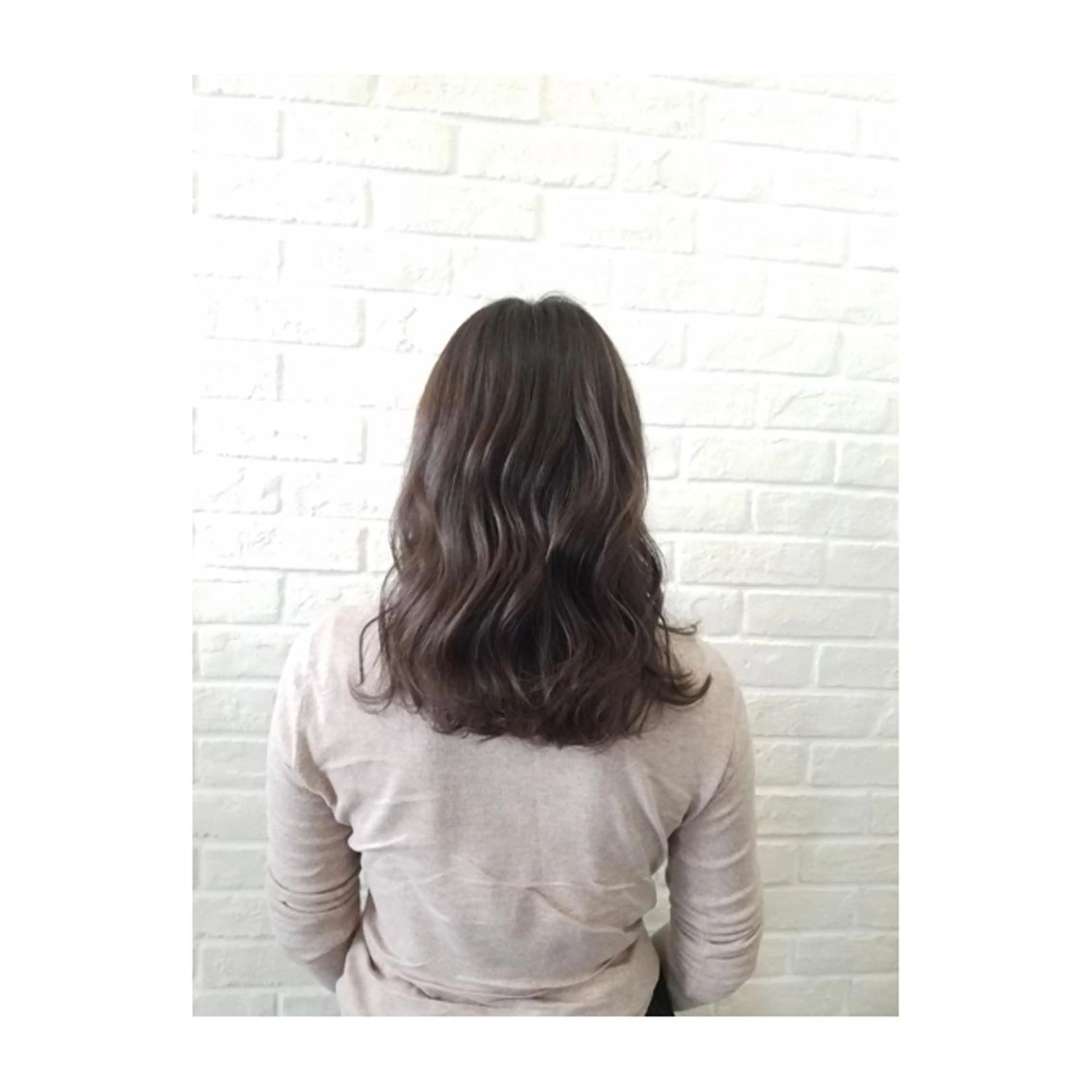 セミロング 増田 晃士のヘアスタイル