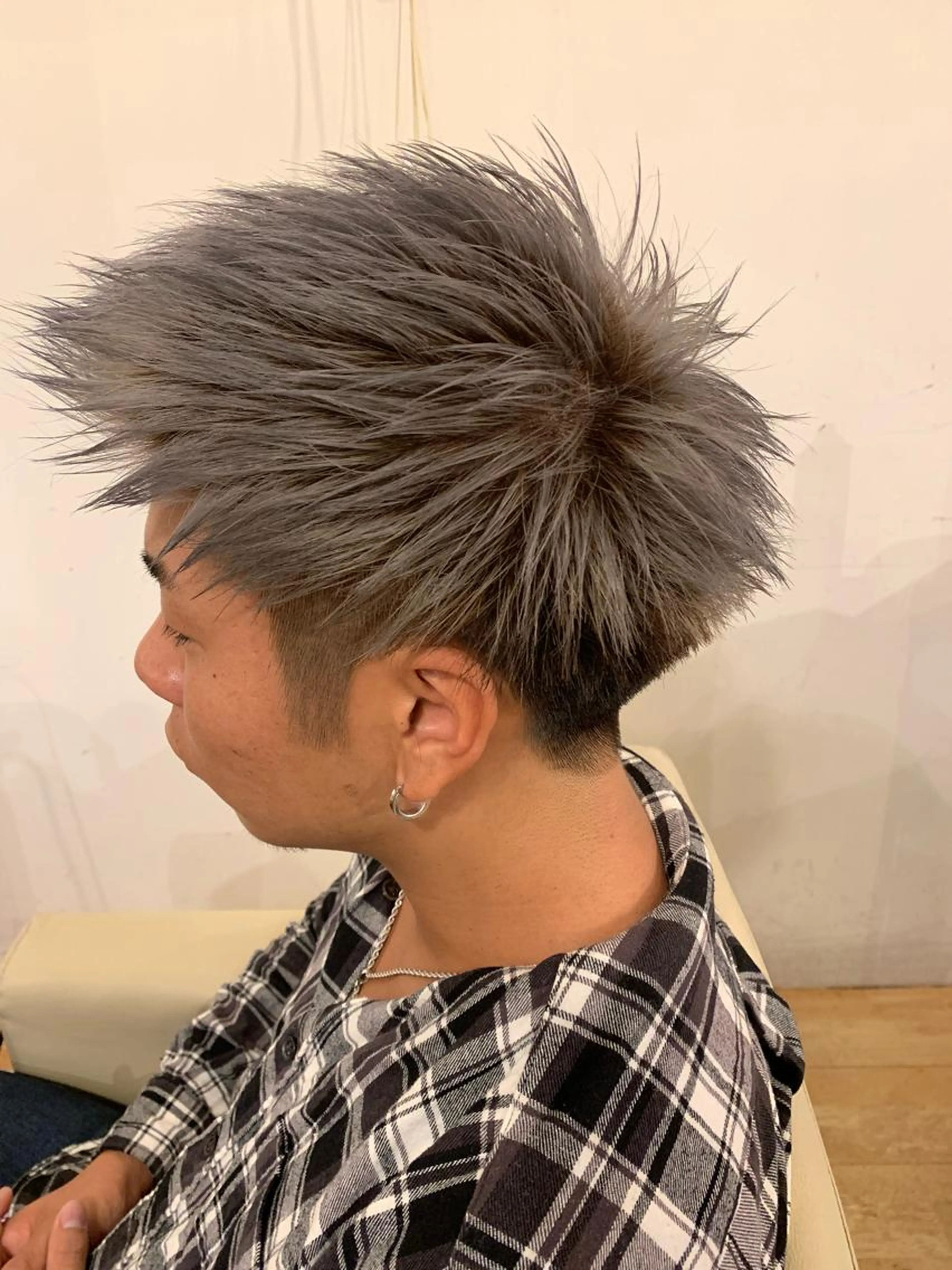 メンズ限定カット+カラーの写真