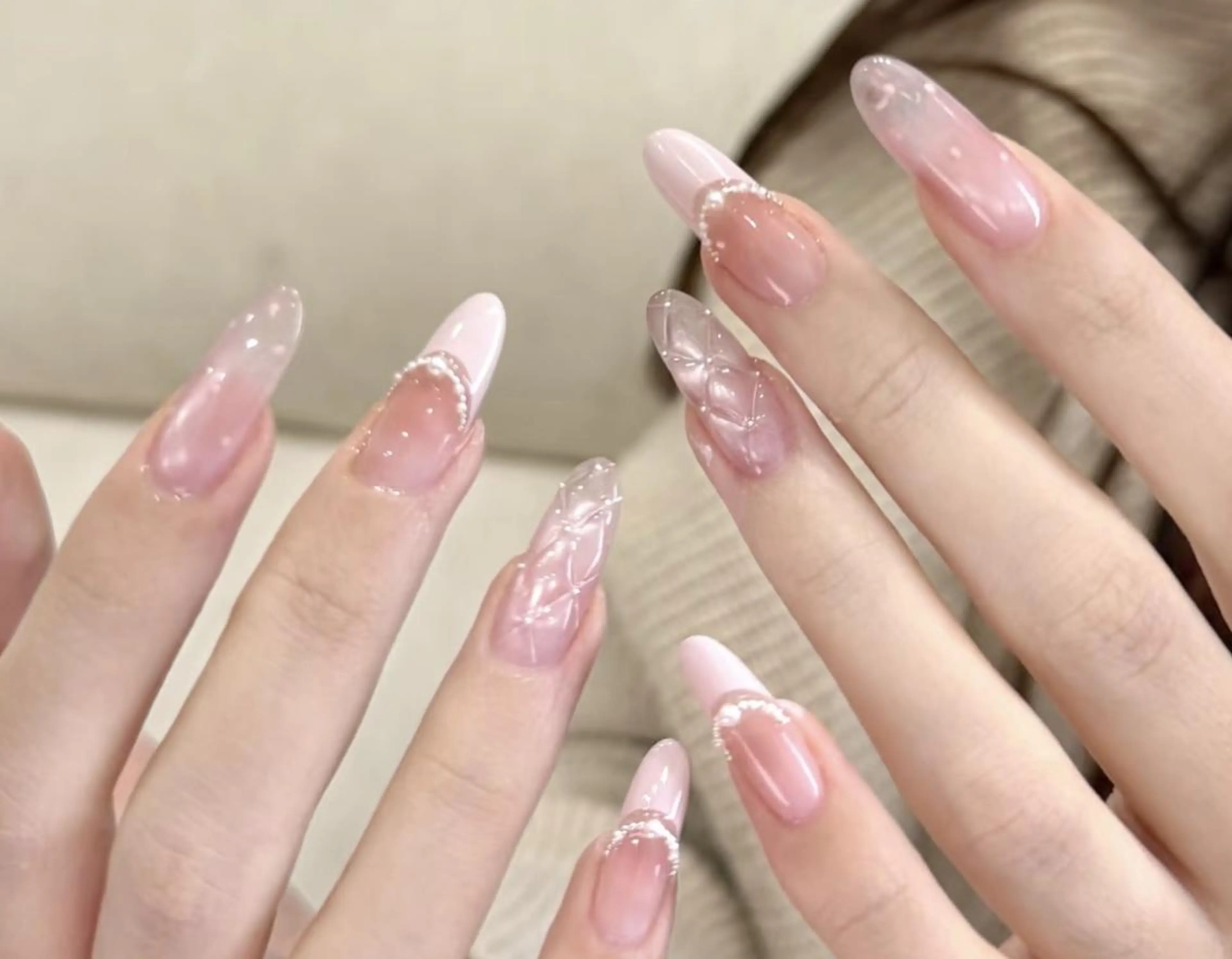 ネイル ハンドネイル ハンドケア 🍑 momo_nailのネイルデザイン