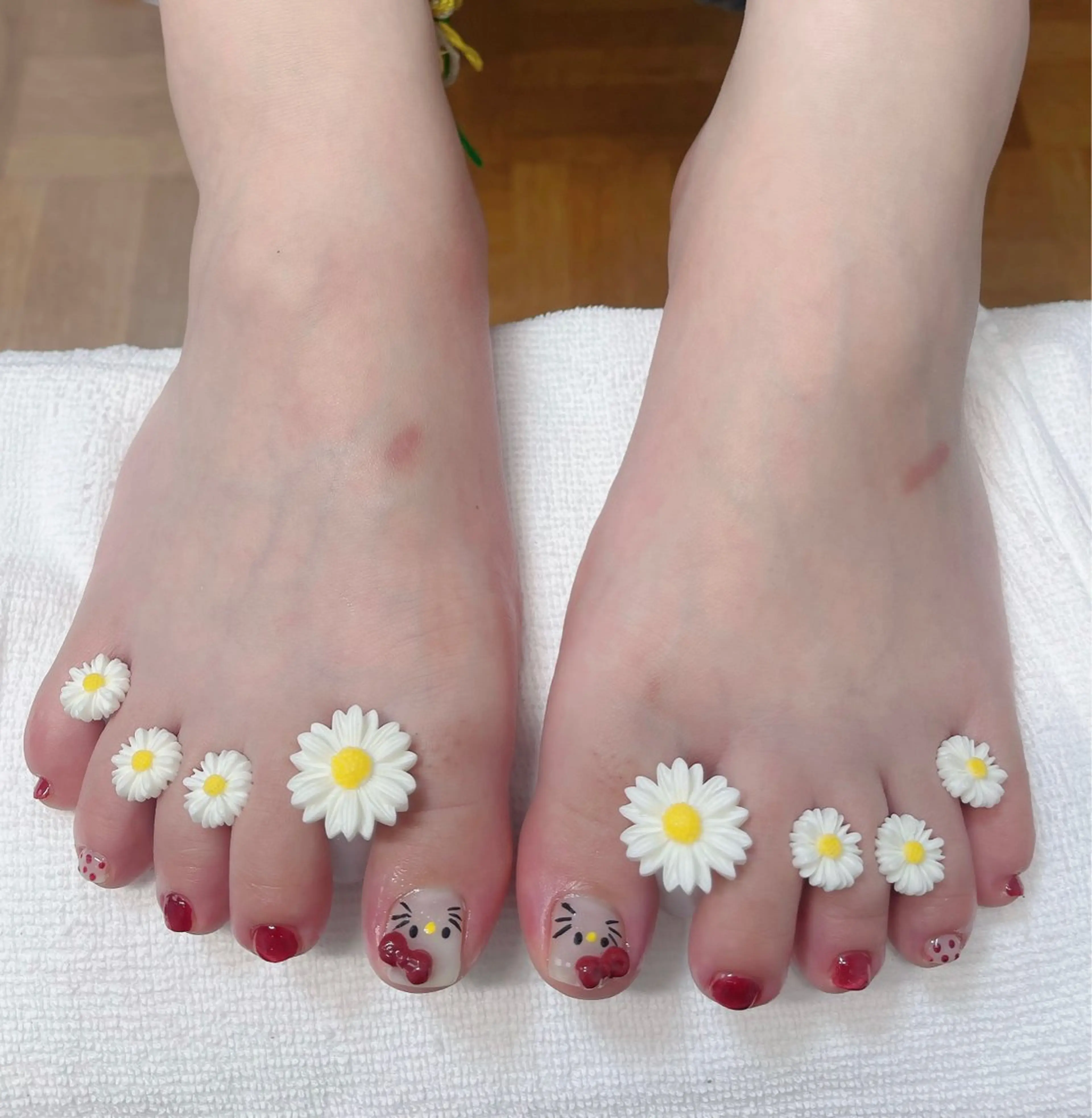 ネイル ハイネイル 自宅サロンのネイルデザイン