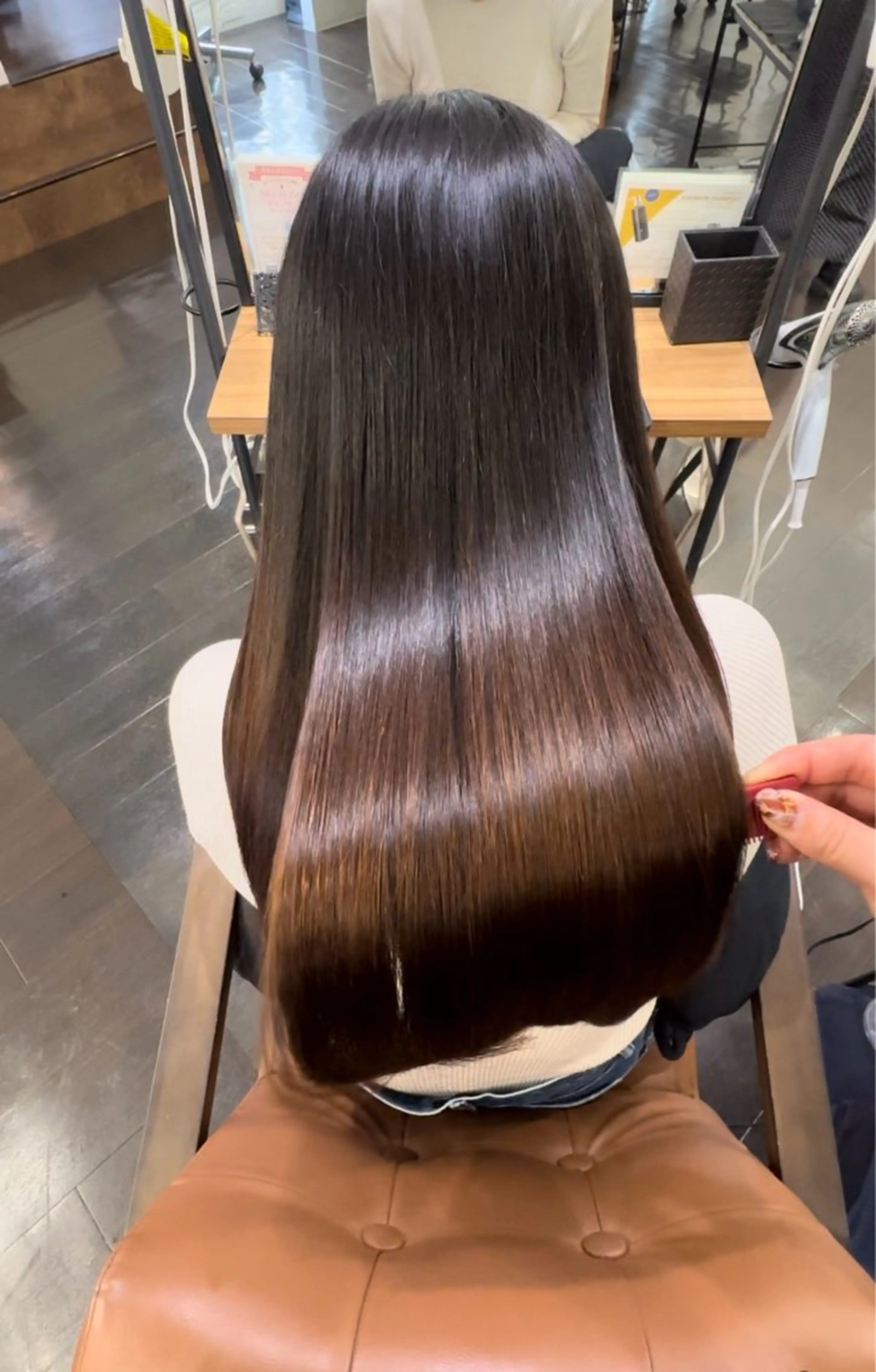 ロング カラー 名駅/艶カラー/原田 永遠のヘアスタイル