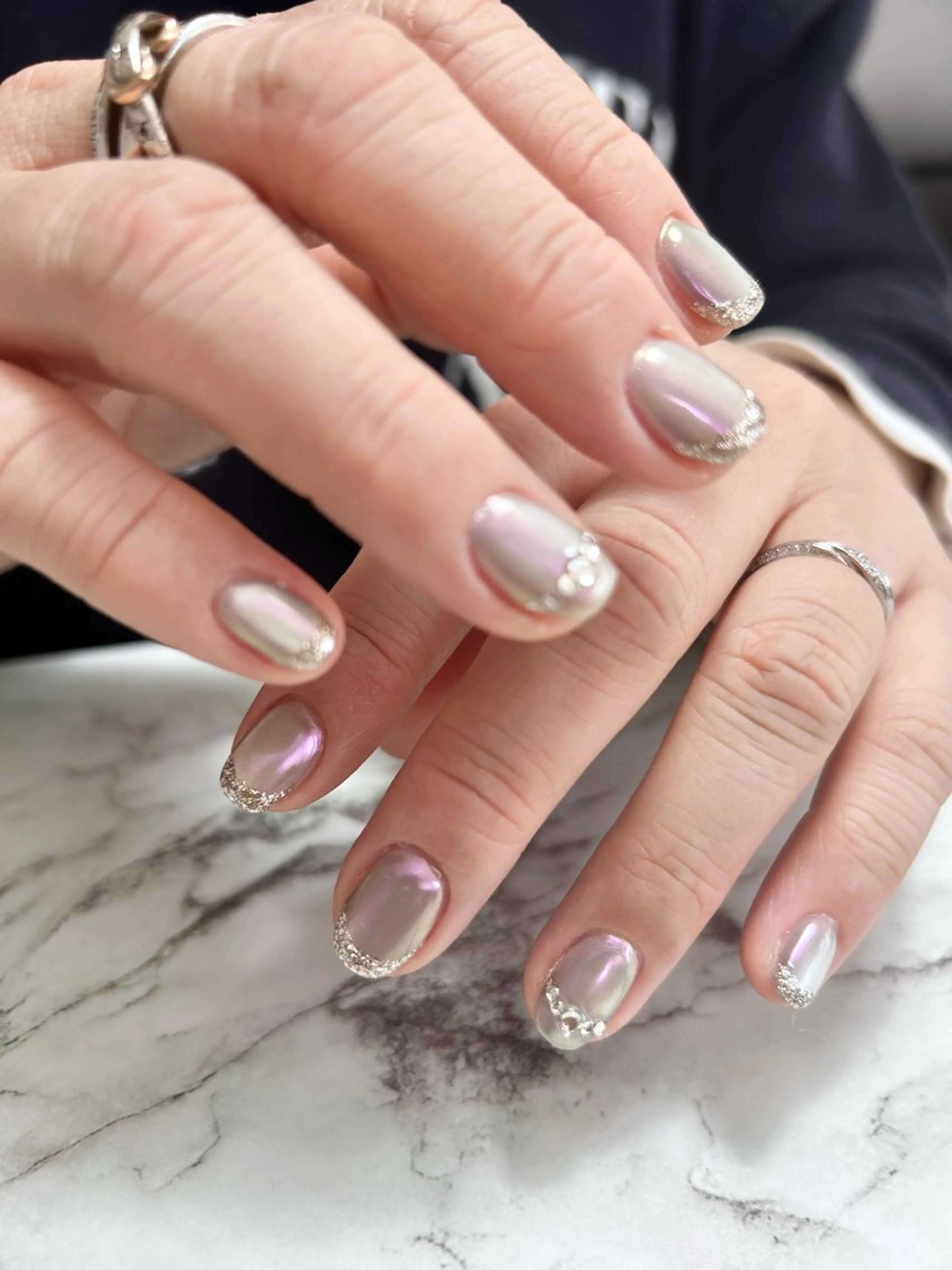 ネイル ブライダルネイル ハンドネイル フットネイル TESORO nailのネイルデザイン