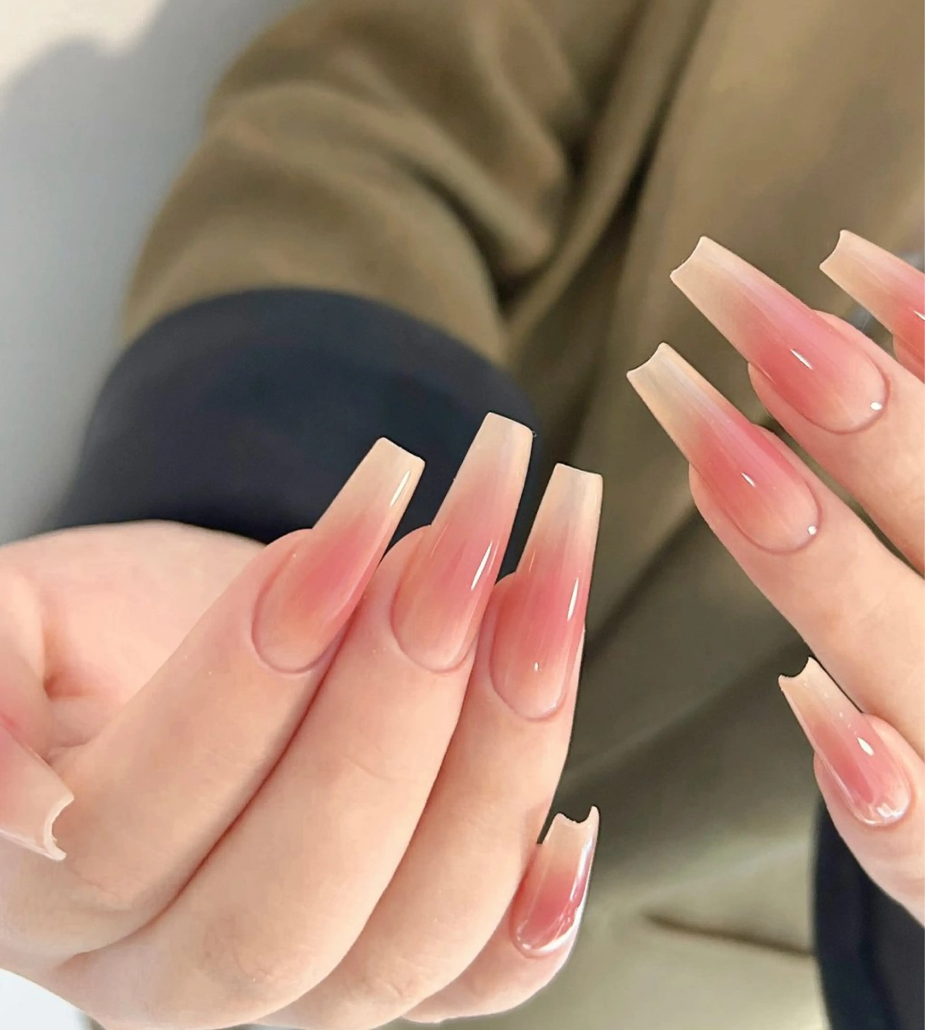 ネイル ハンドネイル M🌷nail 長さだし専門店のネイルデザイン
