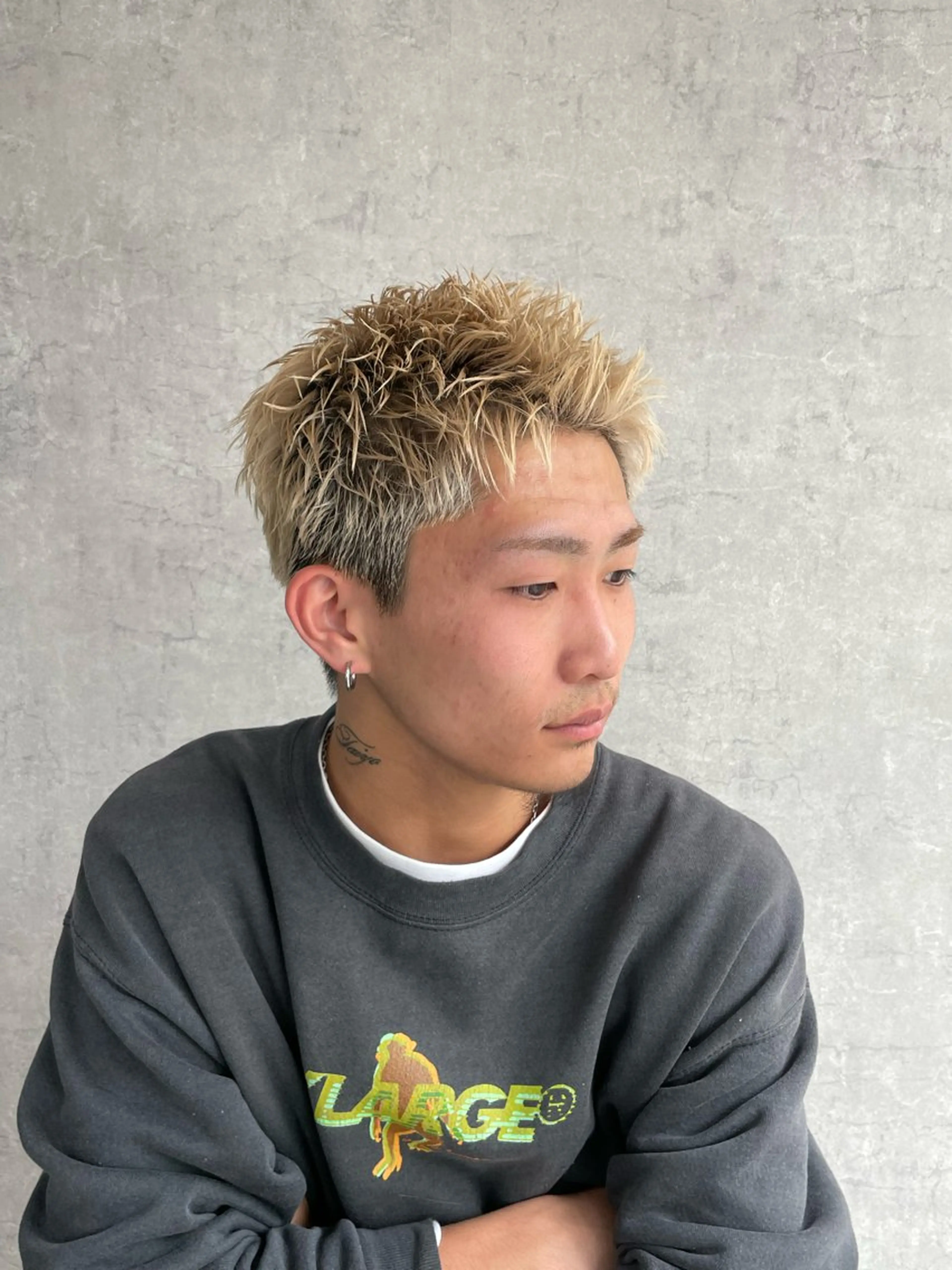 ショート メンズ 岡田/メンズ特化/パ ーマ&ショートのプロのヘアスタイル