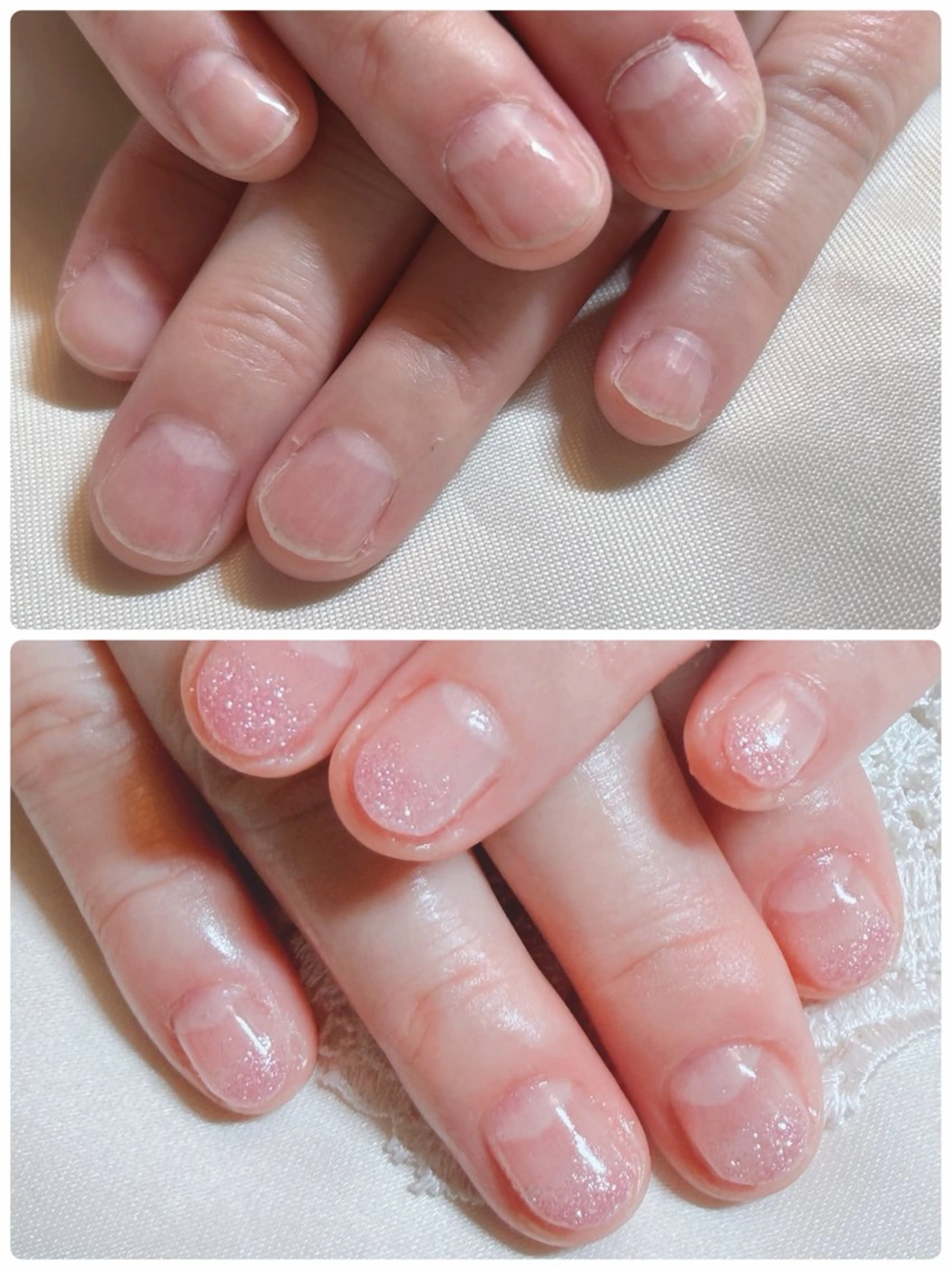 ネイル キラキラネイル 近藤 麻子のヘアスタイル